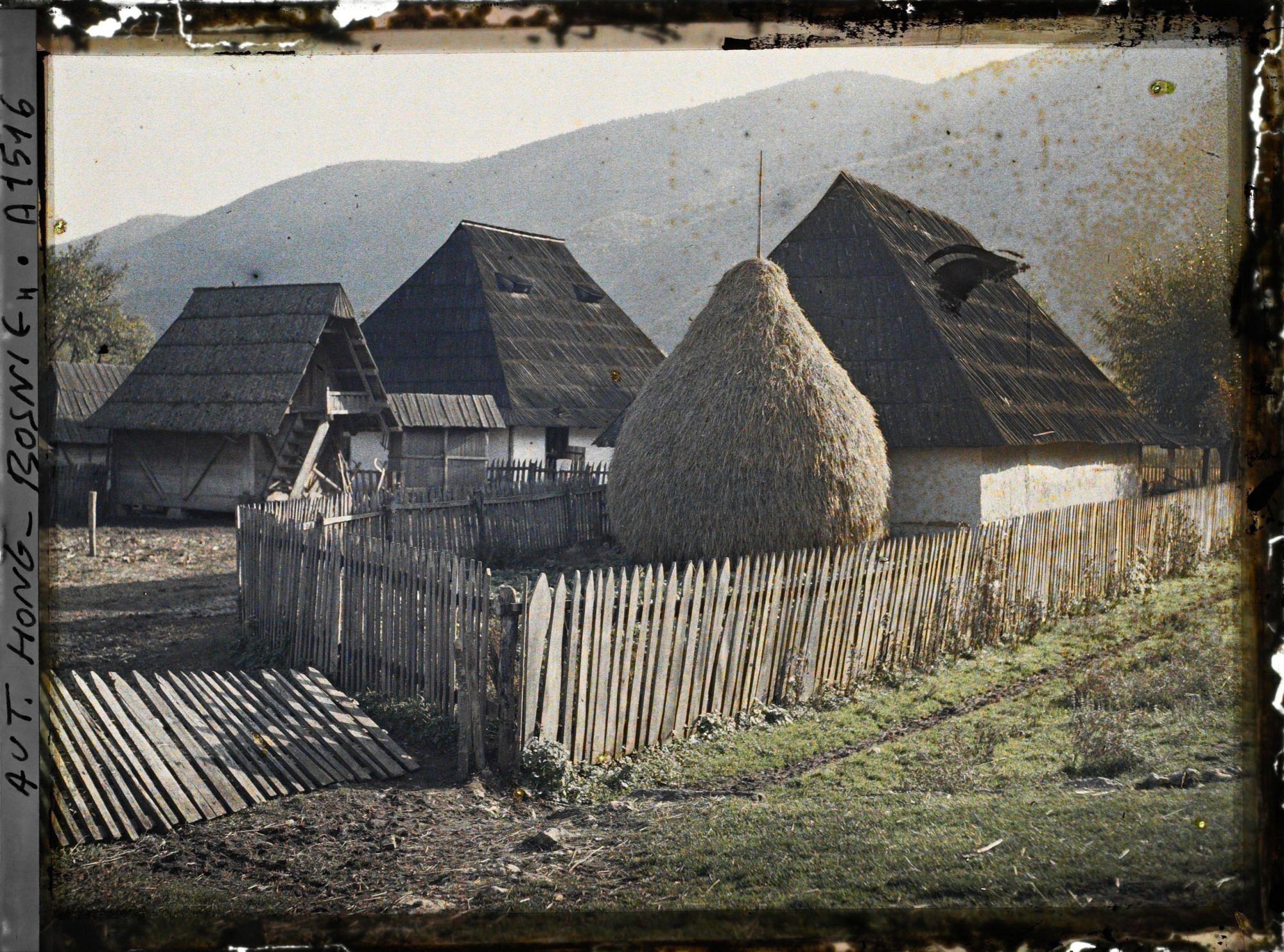 Image représentant Une riche ferme de la Poljé près des sources de la Bosna