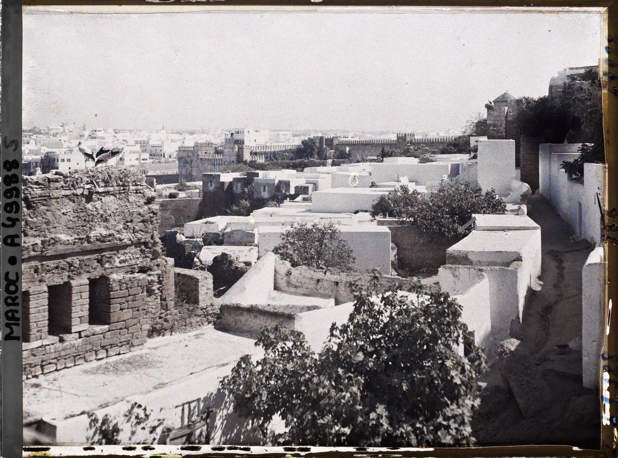 Image représentant Vue de la casbah des Oudaïa