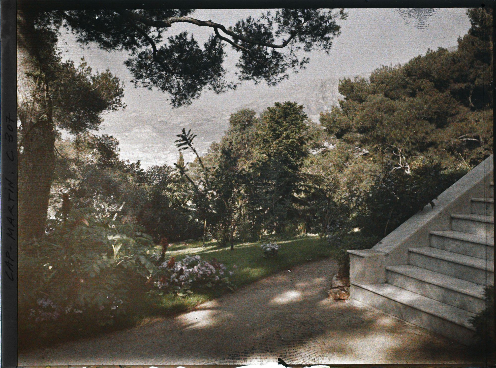 Image représentant Escalier de la villa Dunure, appartenant à Albert Kahn