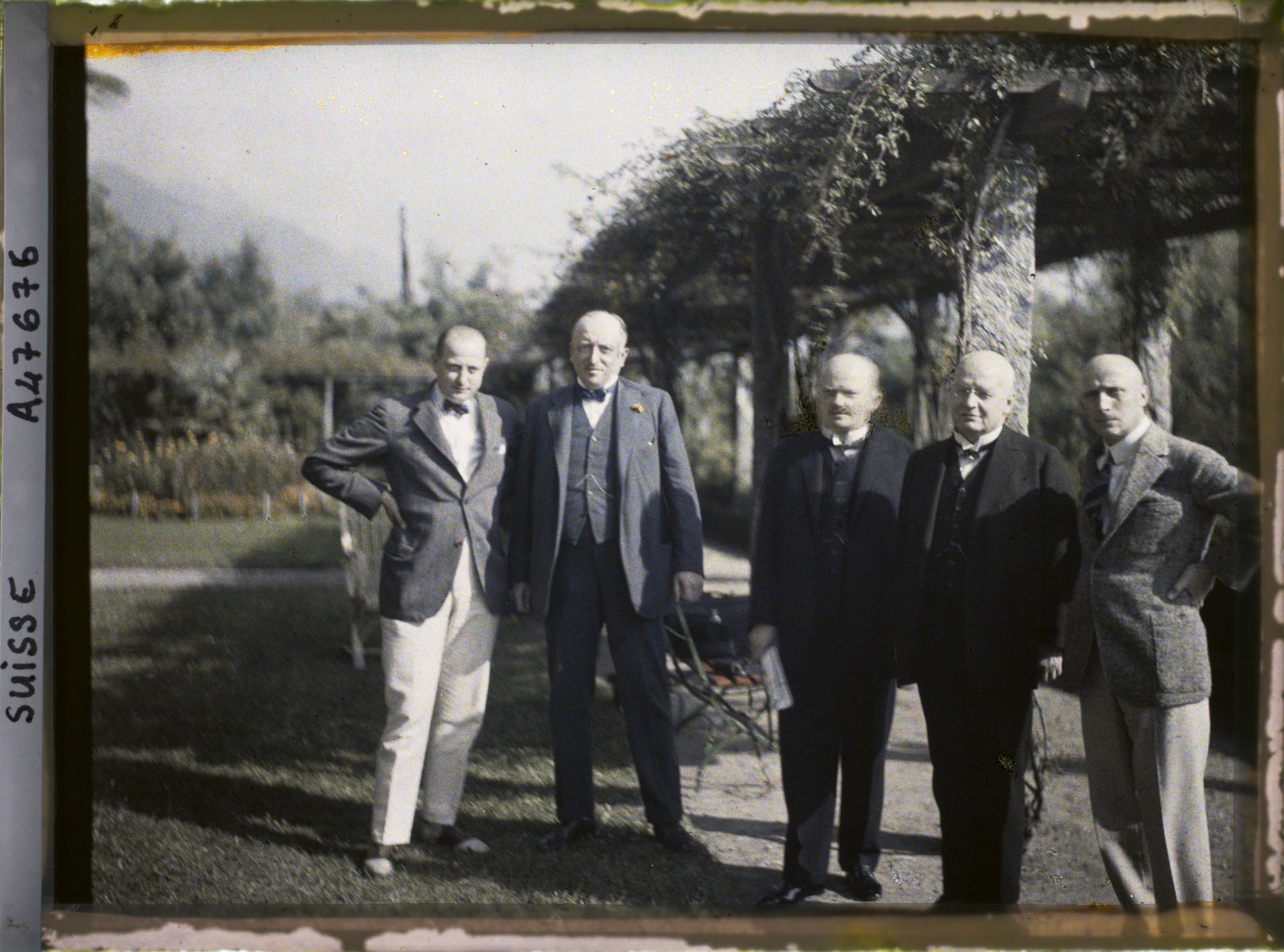 Image représentant Accords de Locarno, la délégation allemande