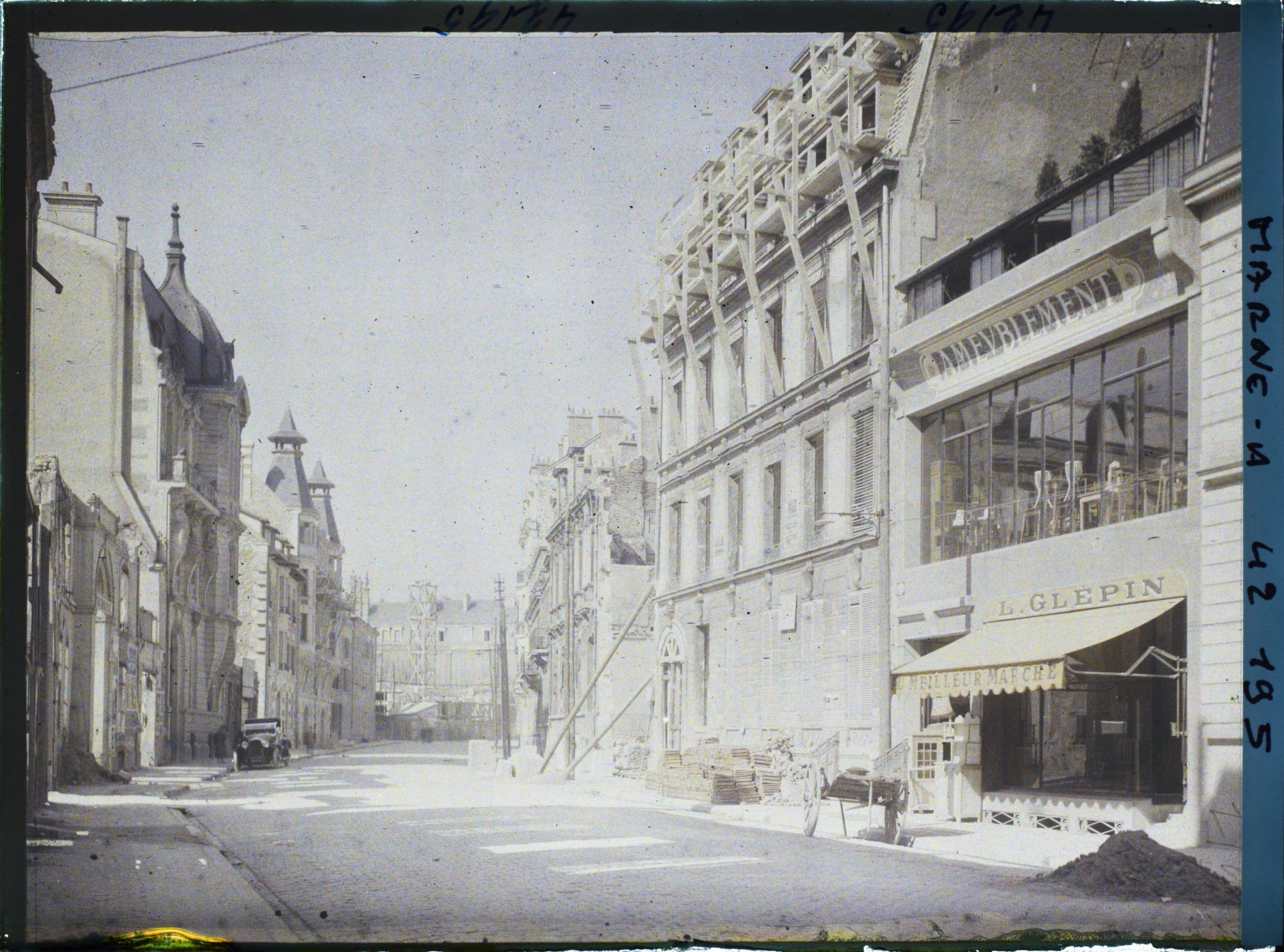 Image représentant France, Reims, Rue de l'Etape