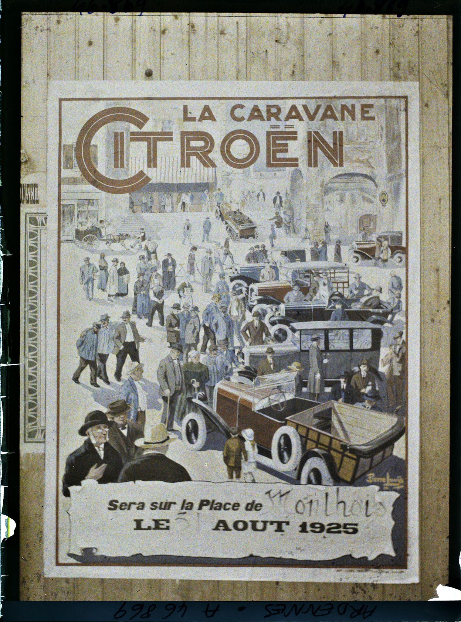 Image représentant Affiche La Caravane Citroën