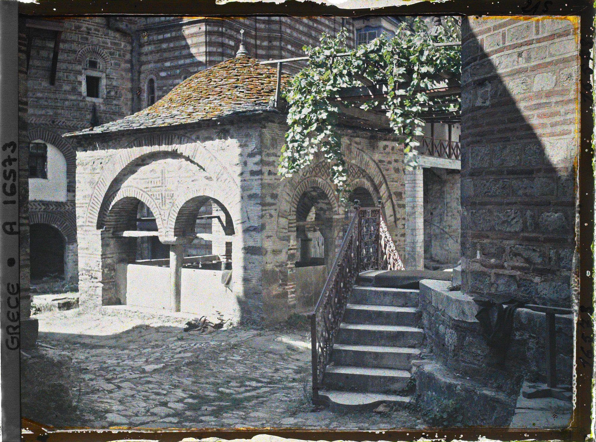 Image représentant Turquie, Hilendar, Une partie de la Cour