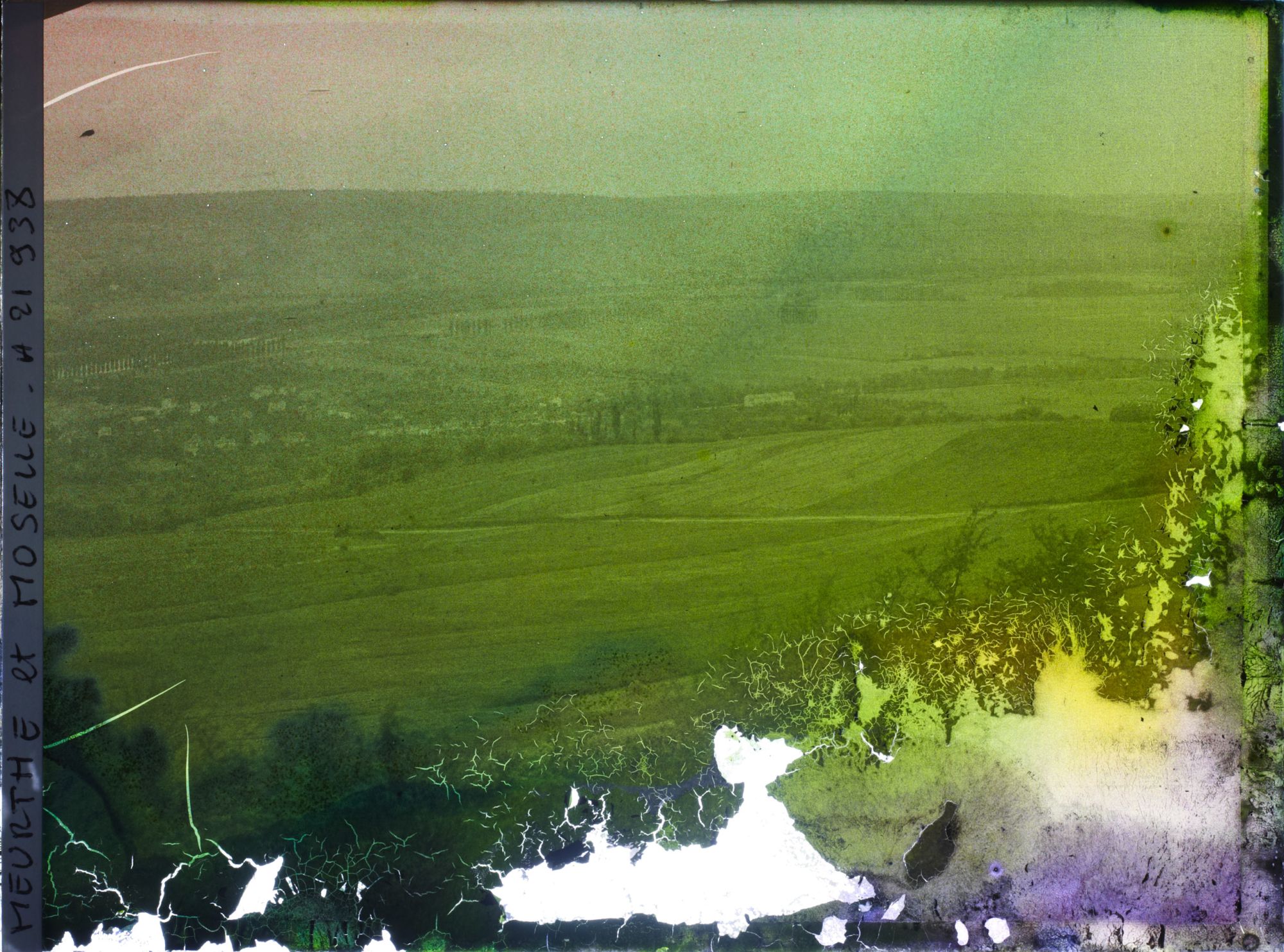 Image représentant France, Pont à Mousson, Panorama s/ la Moselle, les Champs remis en Culture et le bois Le Prêtre