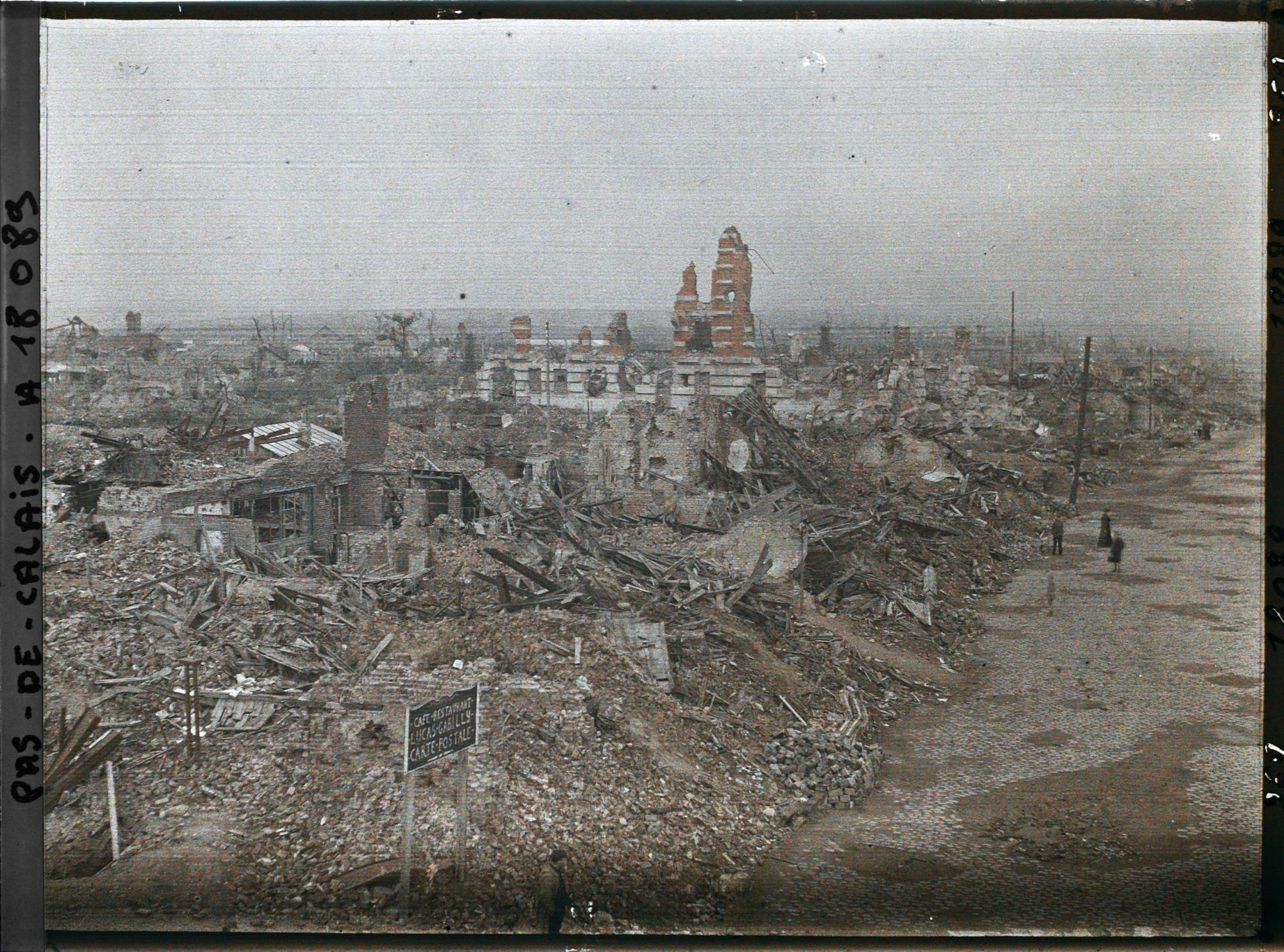 Image représentant France, Lens, Vue prise de l'Eglise