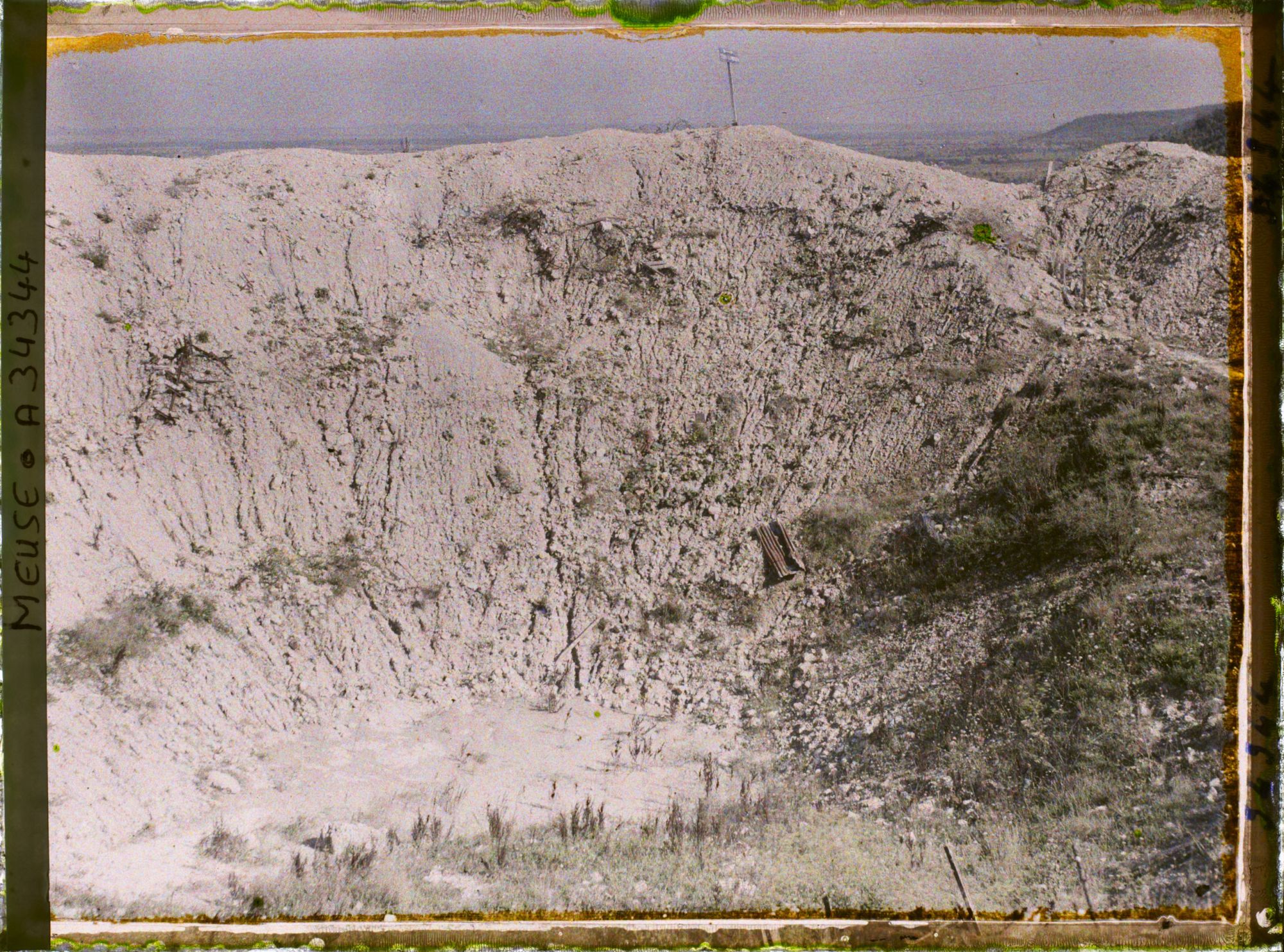 Image représentant France, Crête des Eparges, Le grand Cratère du Sommet