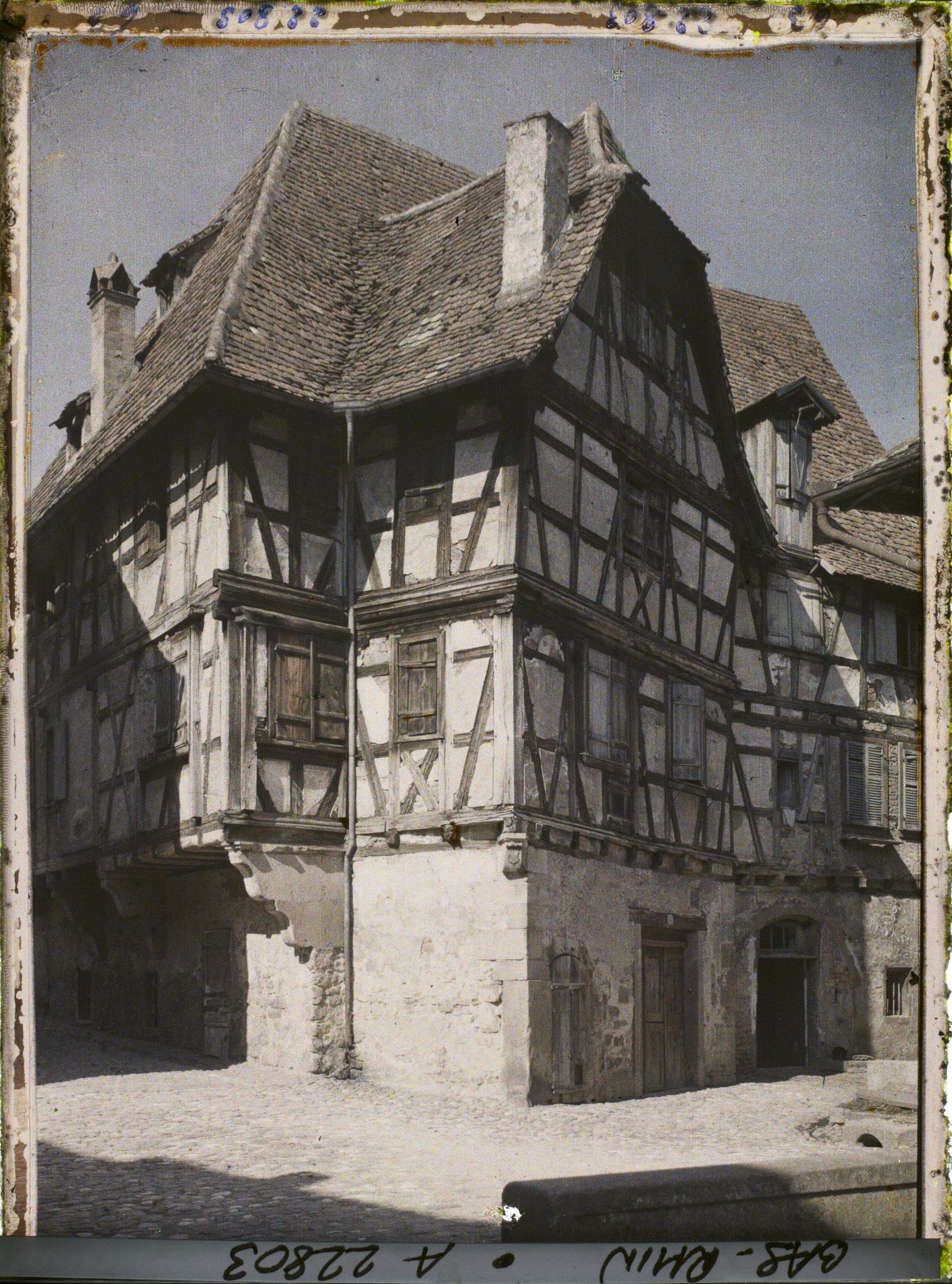 Image représentant France, Obernai, Vieille Maison Stern Platz