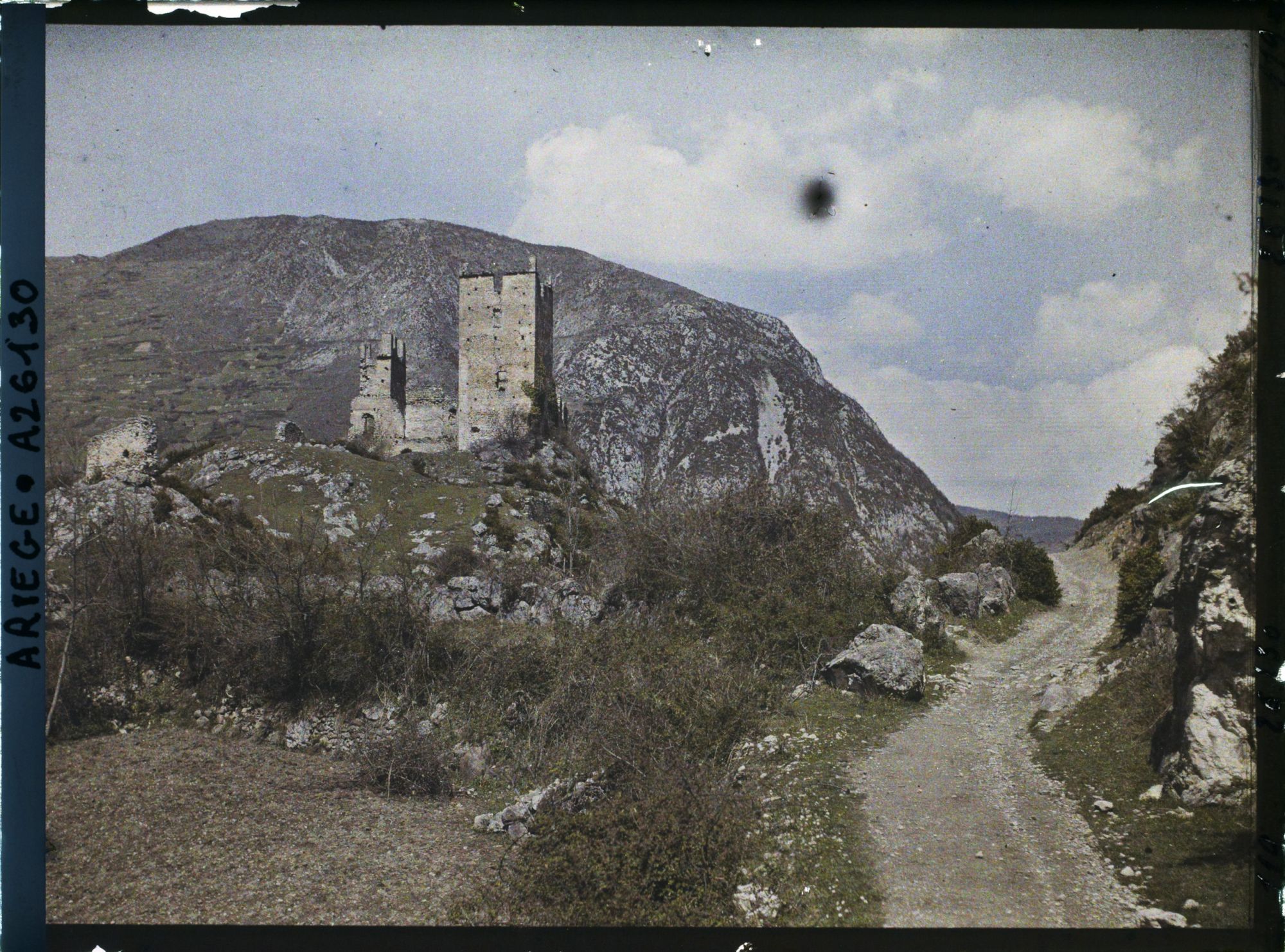 Image représentant Vue d'ensemble du château de Miglos
