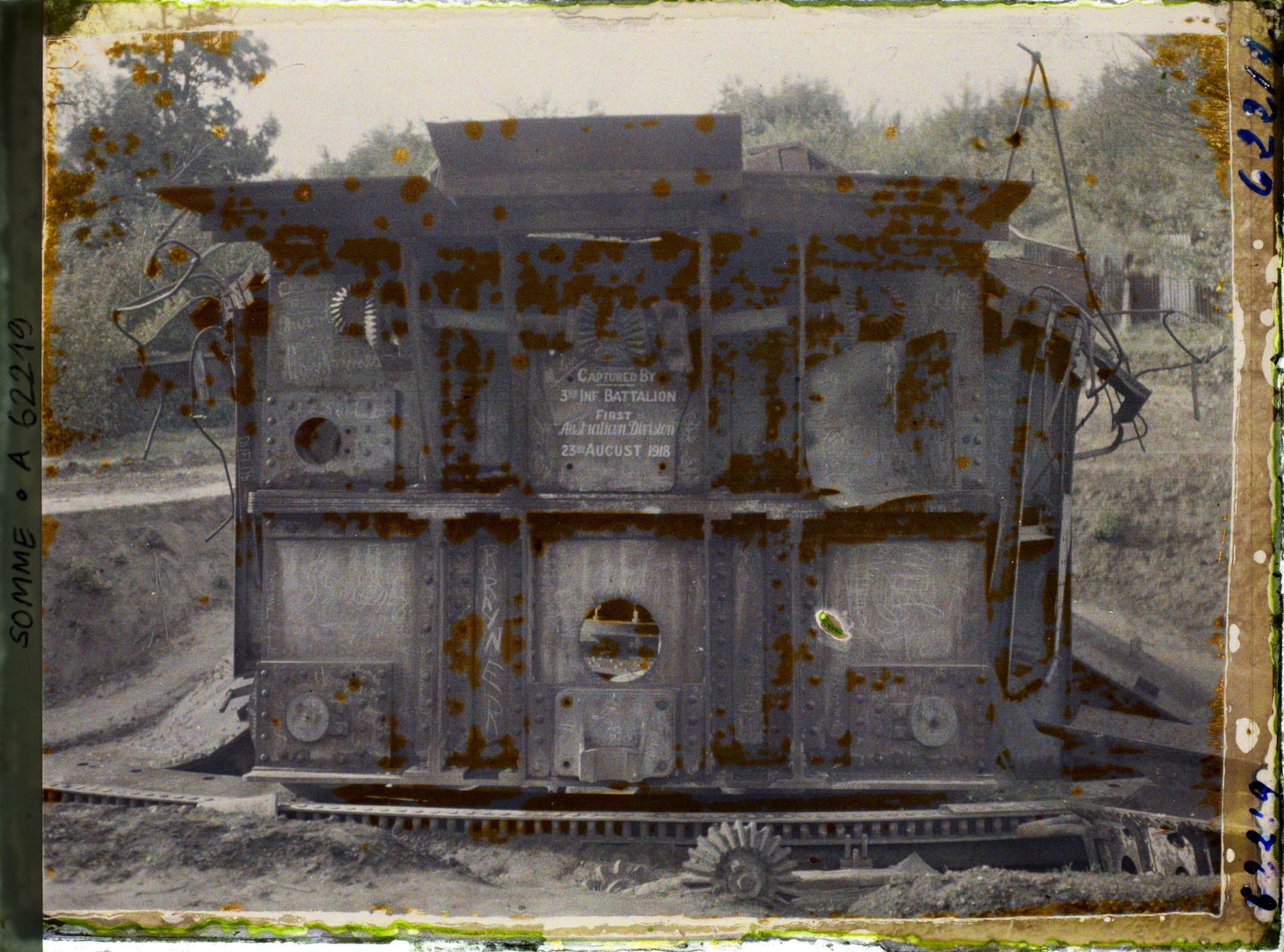 Image représentant Somme, Chuignes, Pièce Allemande à longue portée qui tirait sur Amiens à 40 Kilomètres