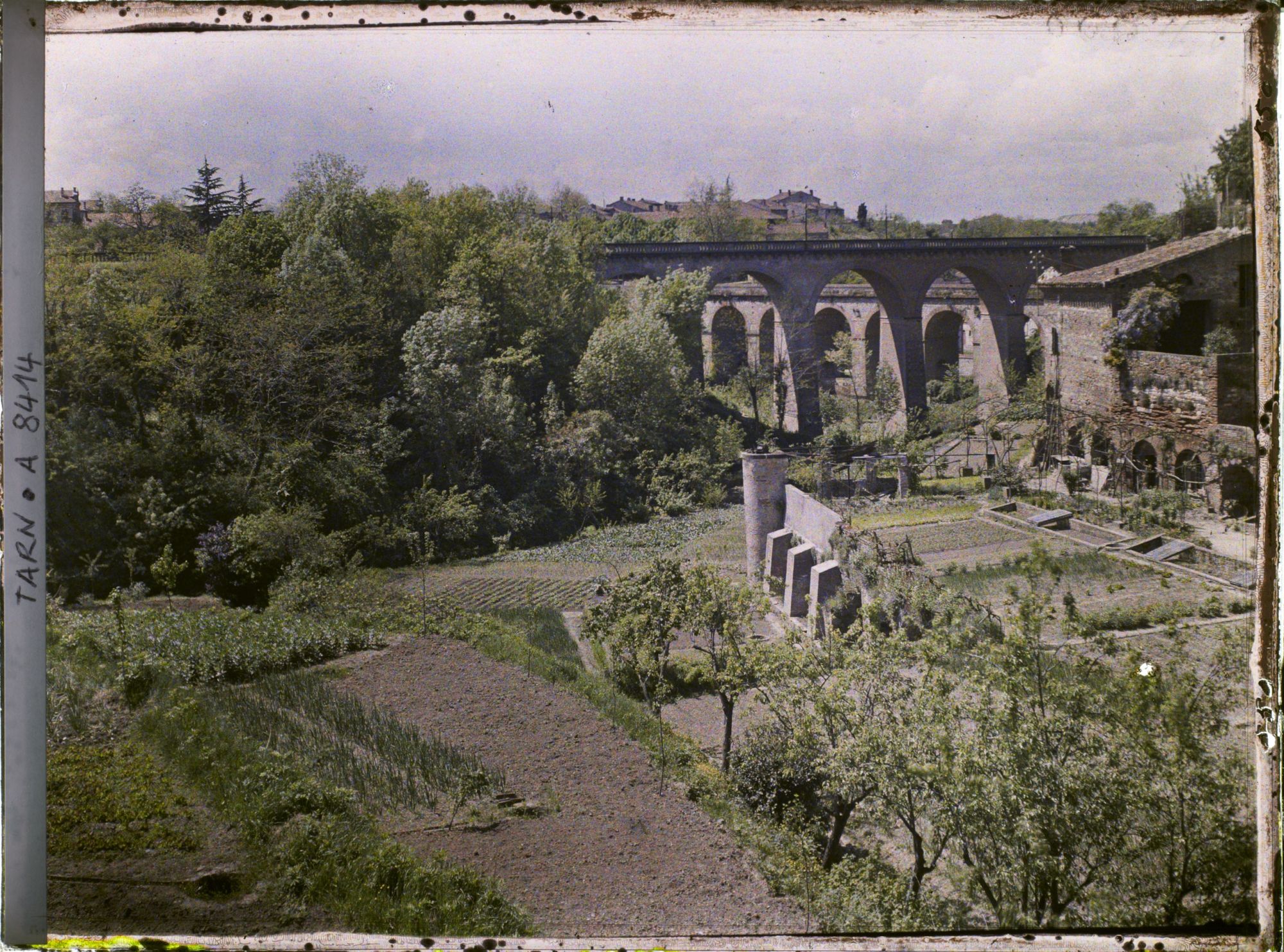 Image représentant Vue sur les ponts du petit ravin de Verdusse pris de Sainte Cécile
