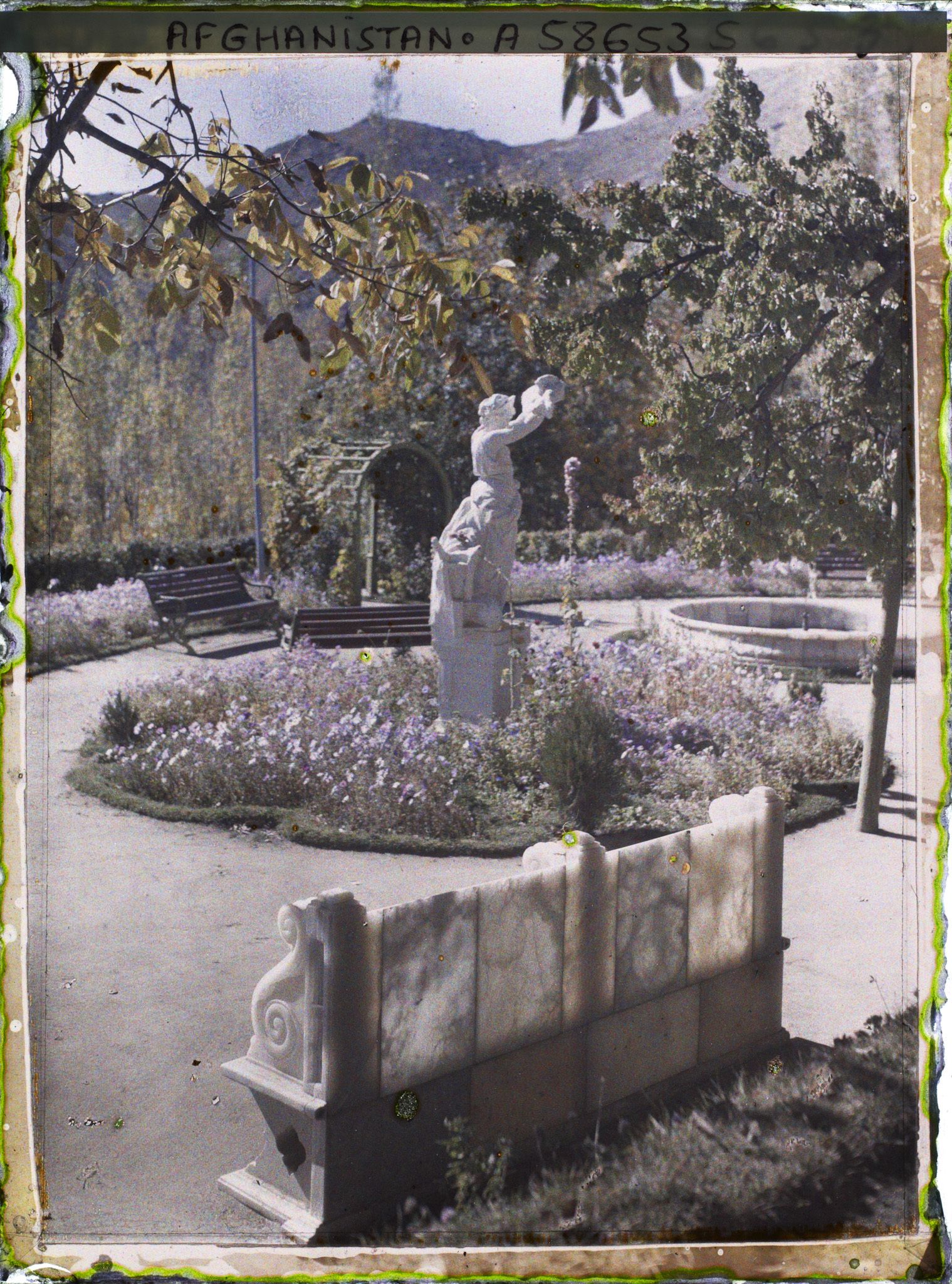 Image représentant Afghanistan, Paghman, Jardin du Palais du Roi - Le Rond Point