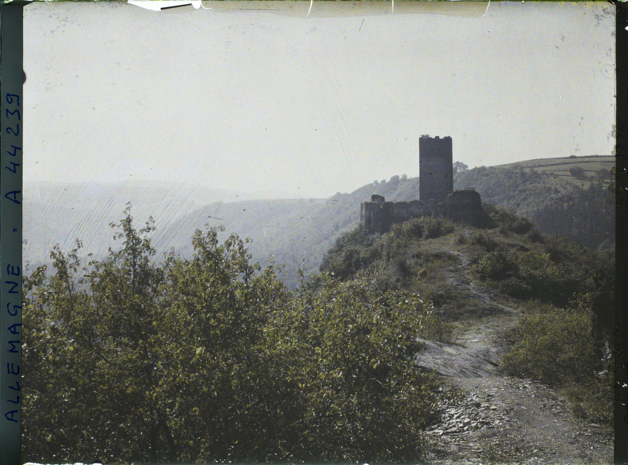 Image représentant Allemagne, Cobern (Moselle), Les ruines de Niederburg