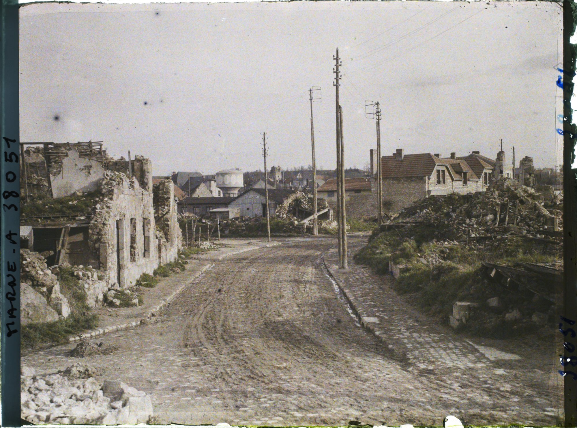 Image représentant France, Fismes, Ruines