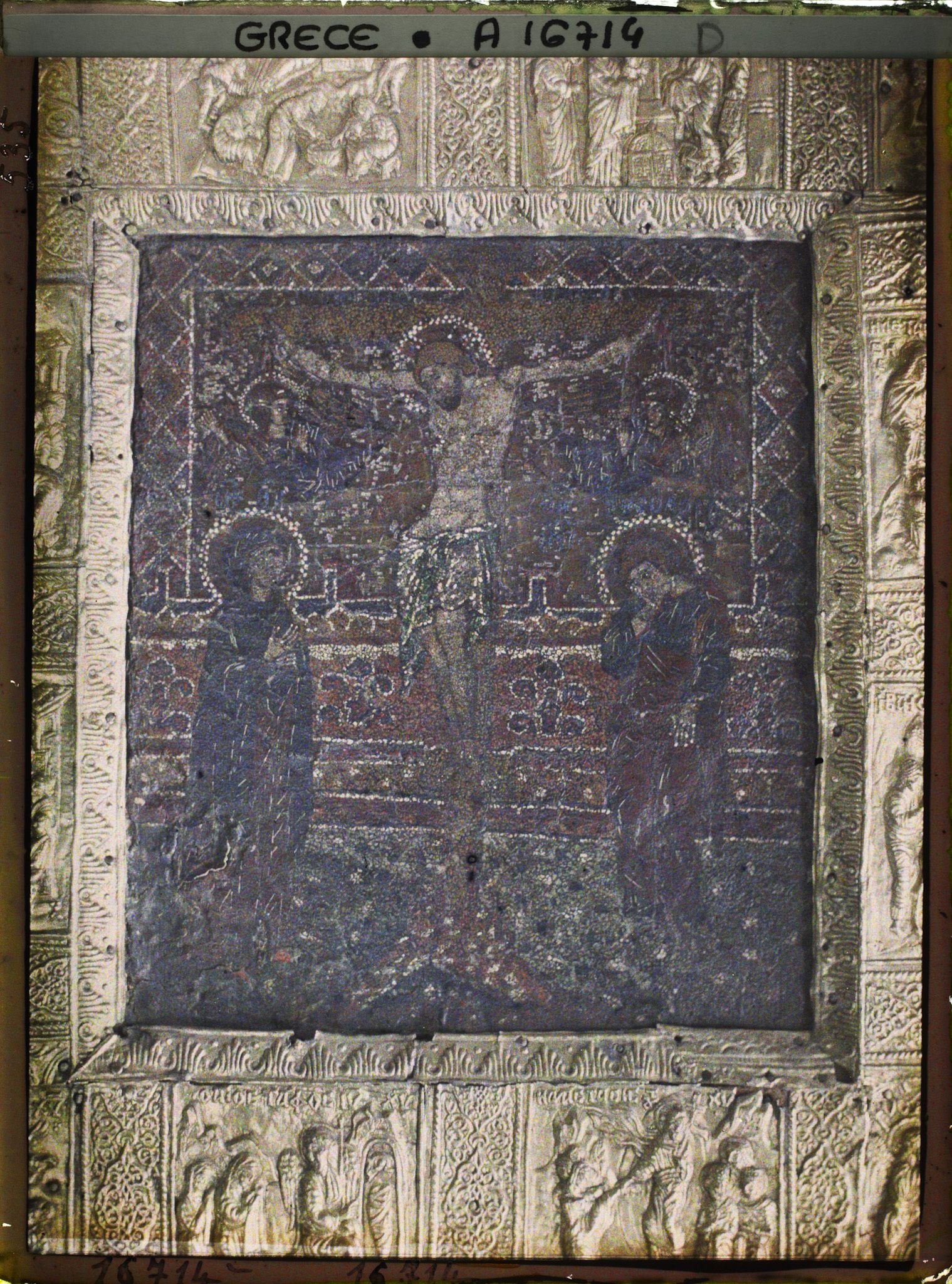 Image représentant Turquie, Mont Athos, Vatopédi, Icône du Crucifiement