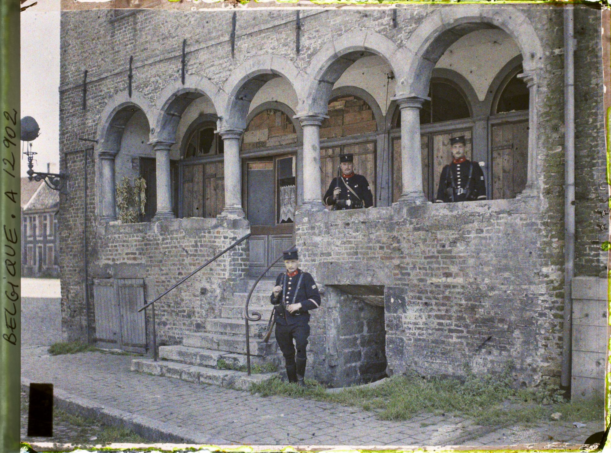Image représentant Belgique, Furnes, Vieille Maison de 1636 ( Corps de Garde)