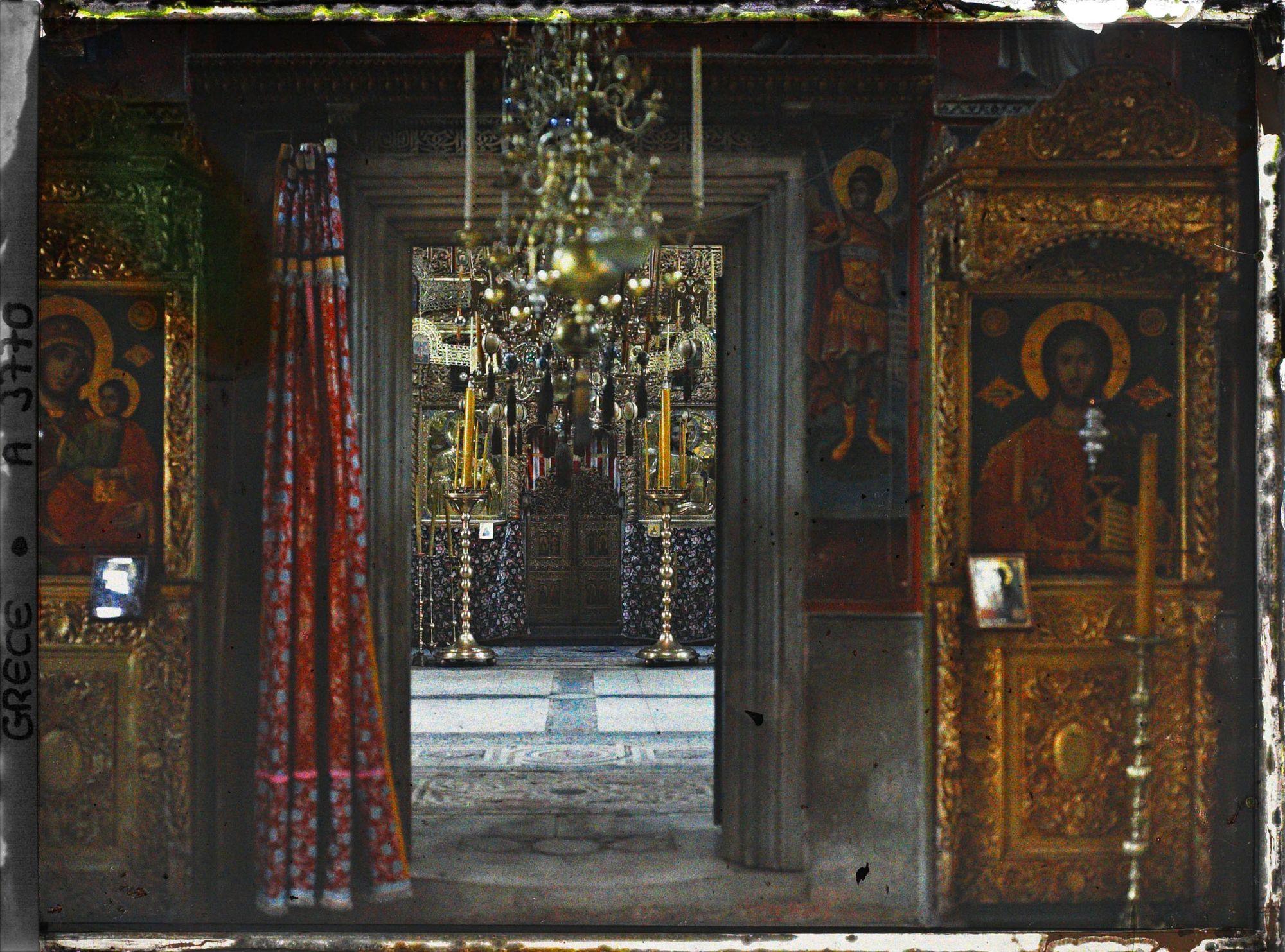 Image représentant Mont-Athos, Vatopediou, Intérieur de l'Eglise