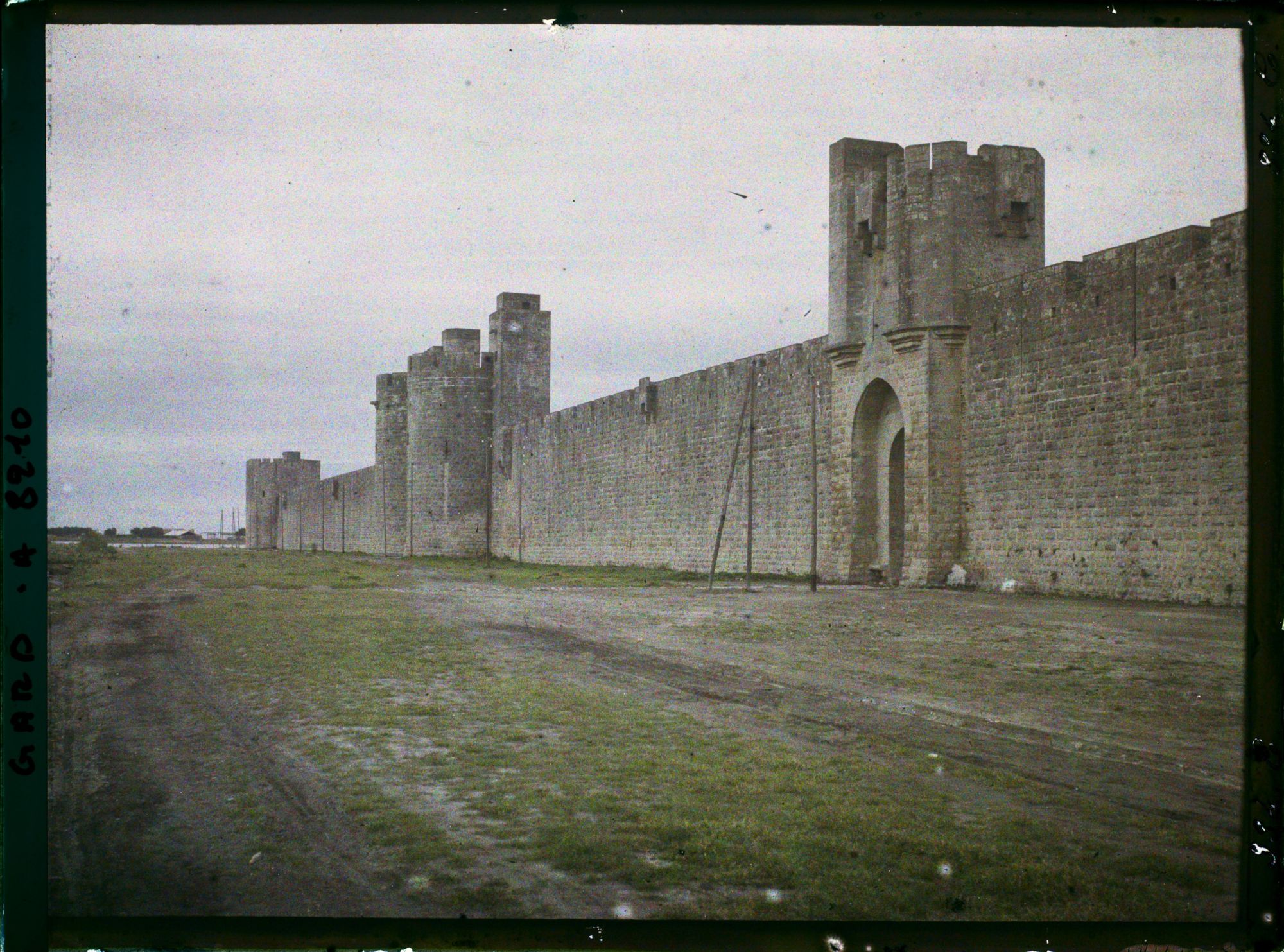 Image représentant Façade sud de l'ensemble des remparts