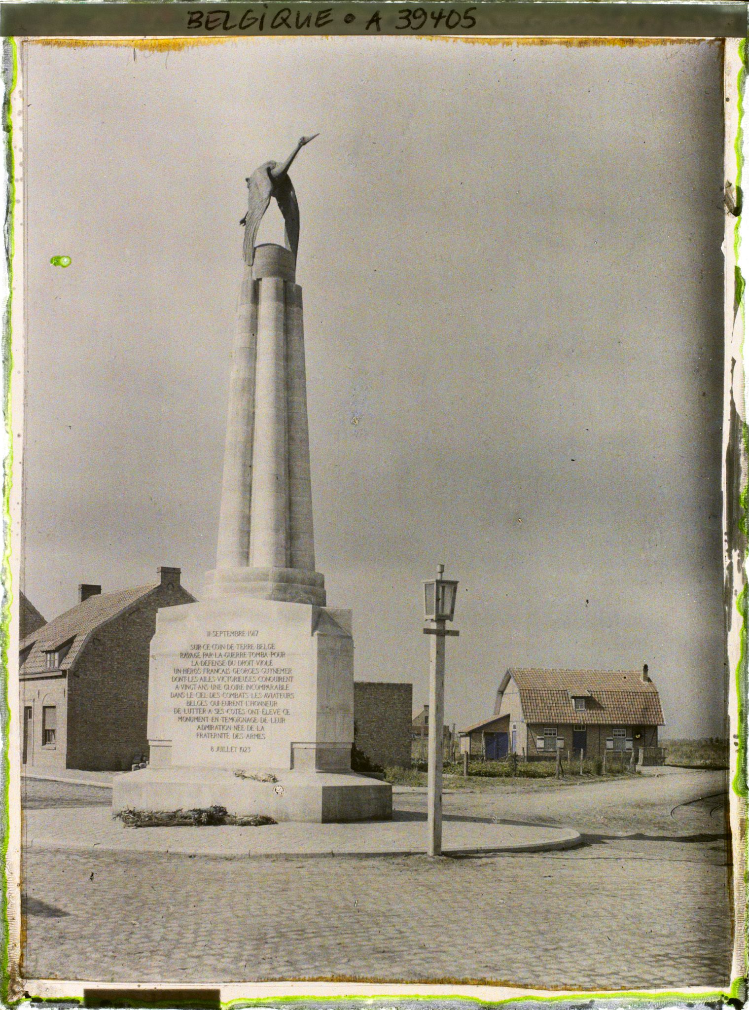 Image représentant Belgique, Poelcapelle, Monument de Guynemer