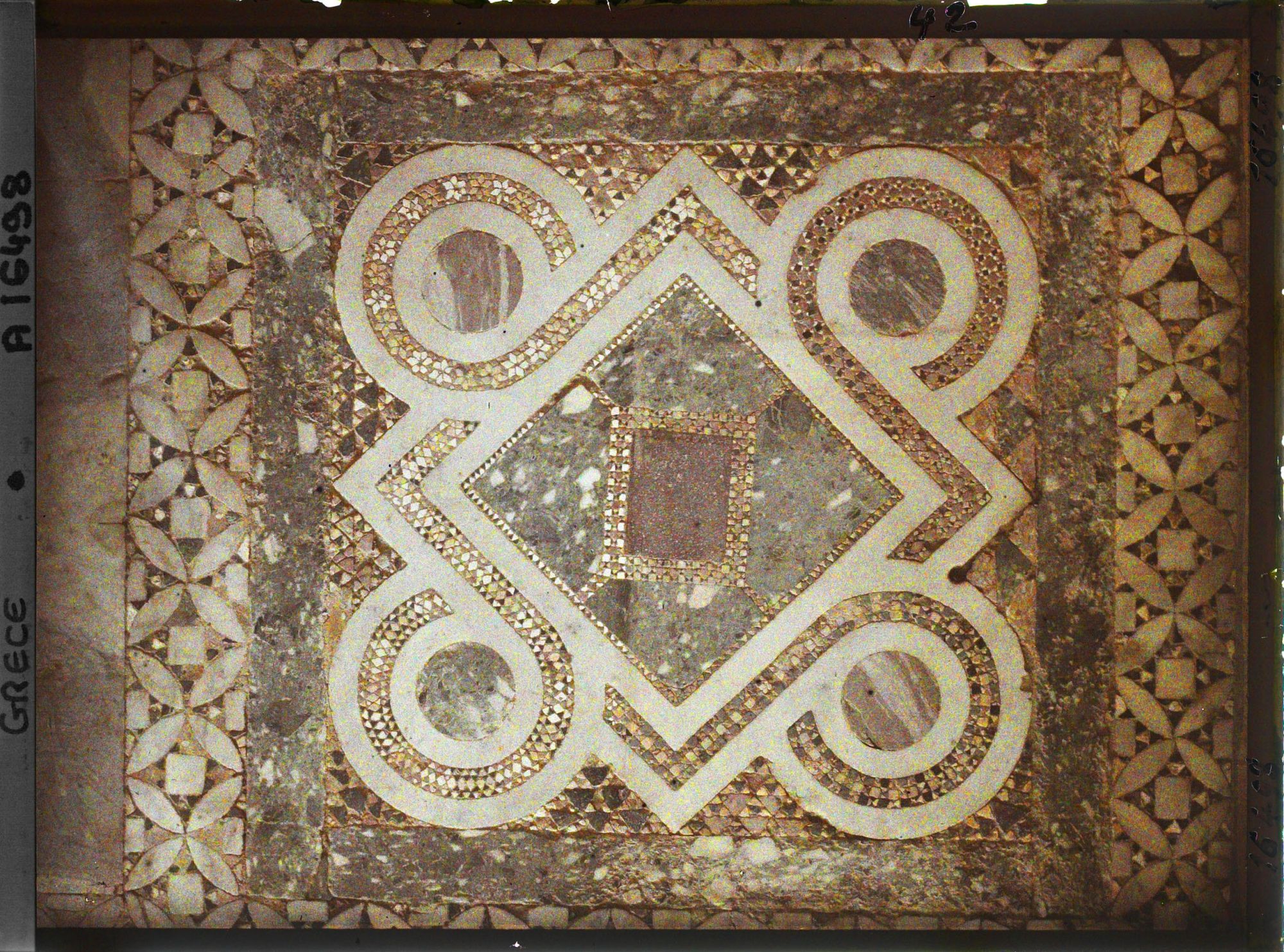 Image représentant Turquie, Hilendar, Pavement de l'abside droite