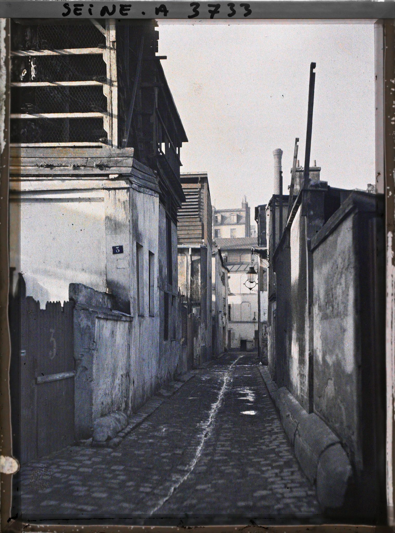 Image représentant Le passage Moret, actuelle rue Emile-Deslandres