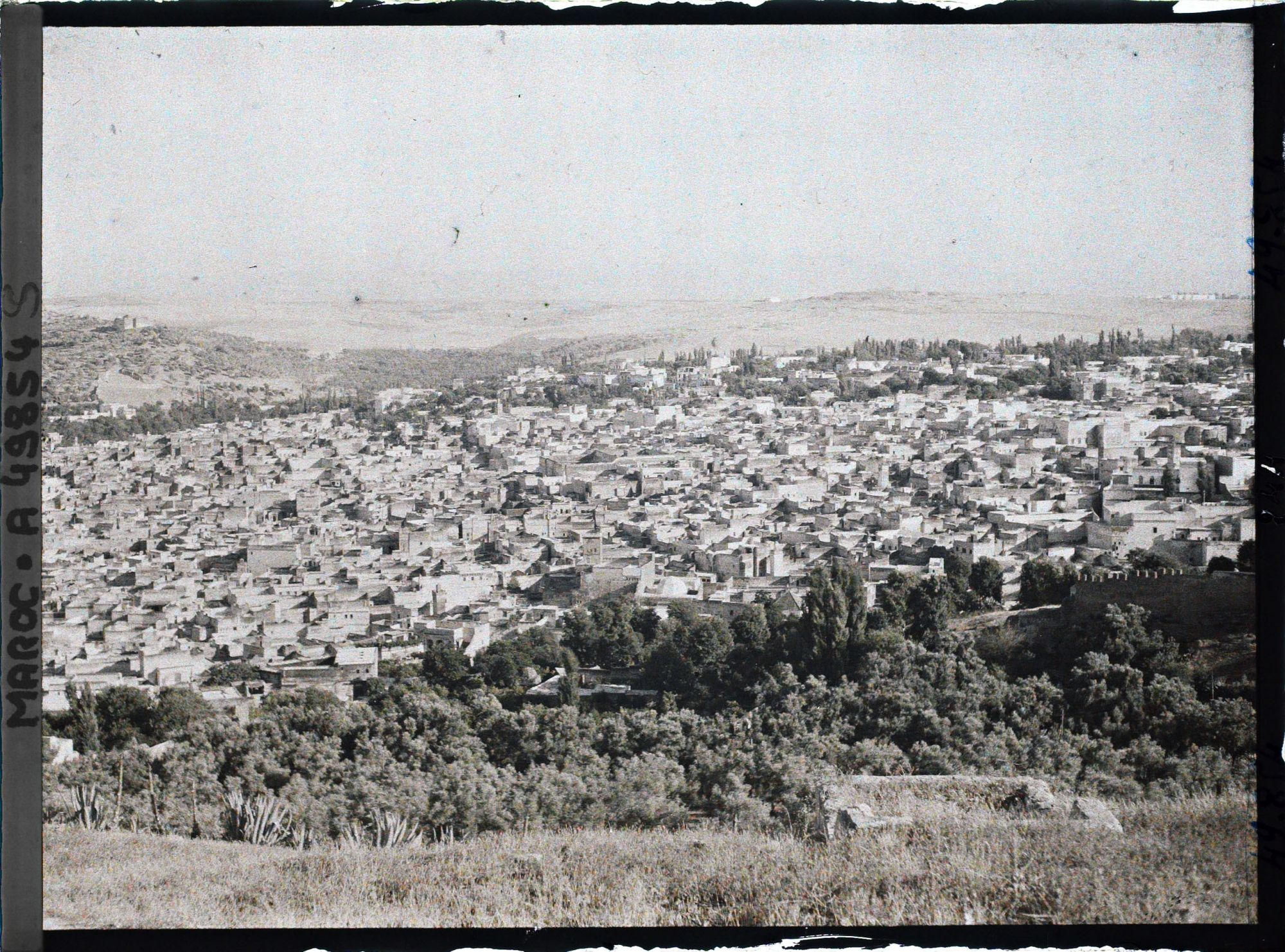 Image représentant Panorama pris du fort Chardonnet vers le sud