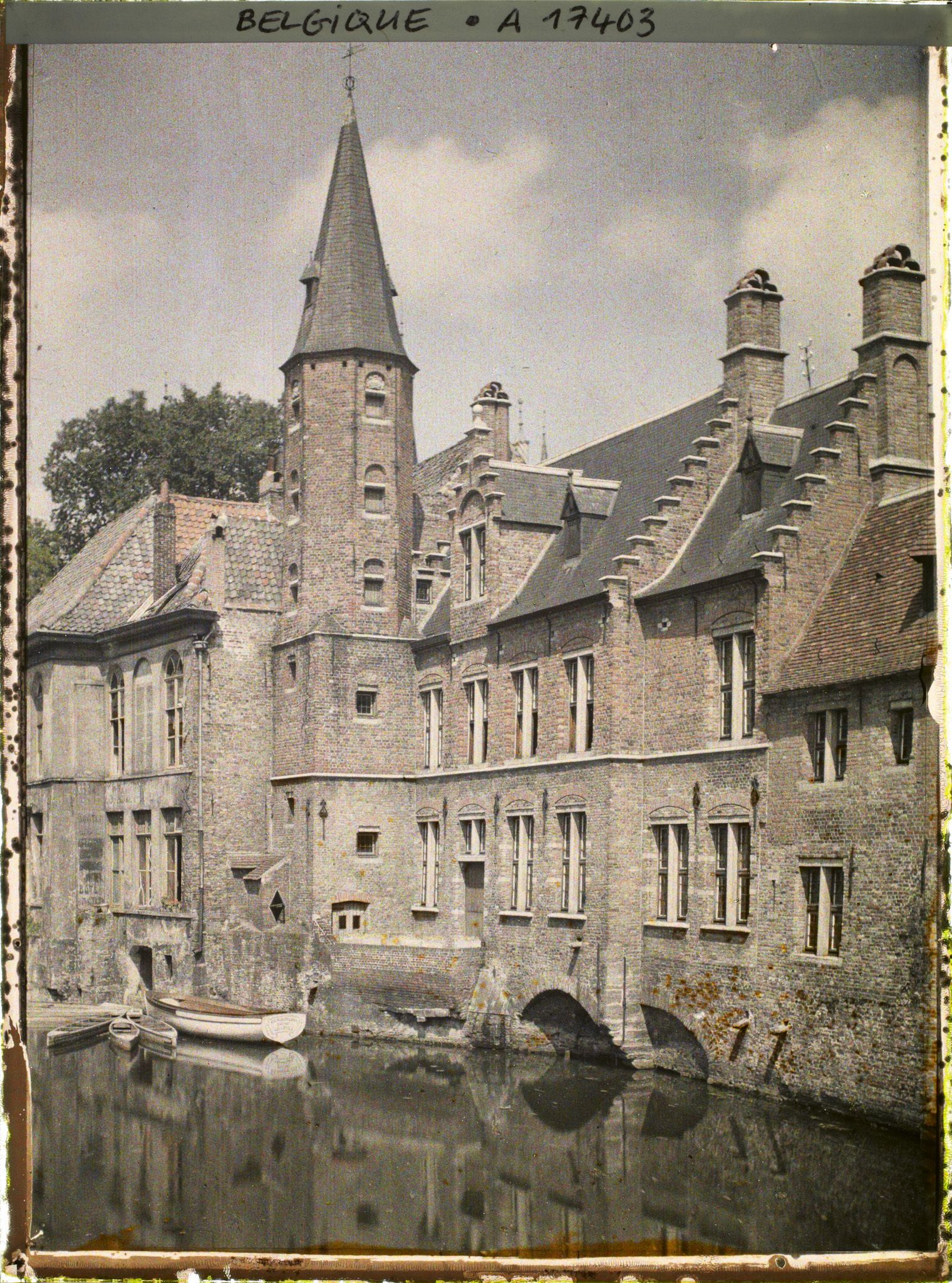 Image représentant Belgique, Bruges, Vieilles Maisons près du Quai du Rosaire