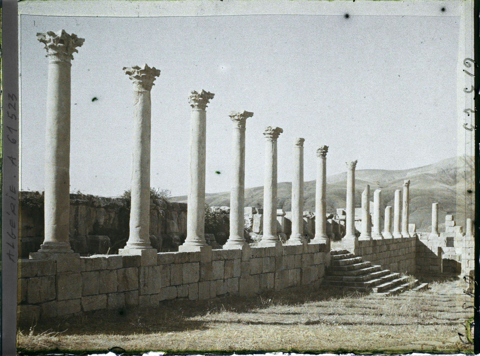 Image représentant Colonnades du Forum, vestiges de de la cité antique Cuicul