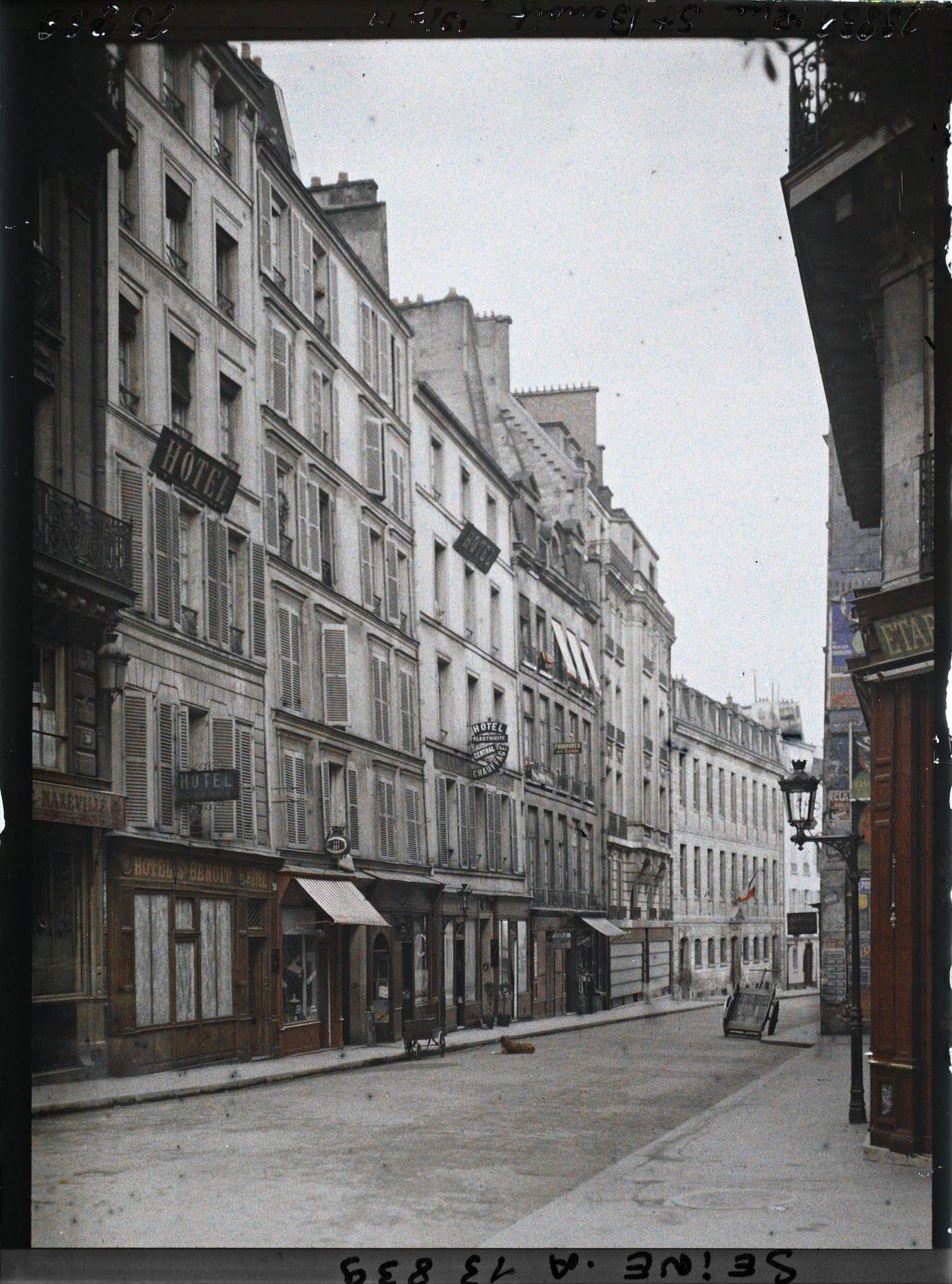 Image représentant La rue Saint-Benoît