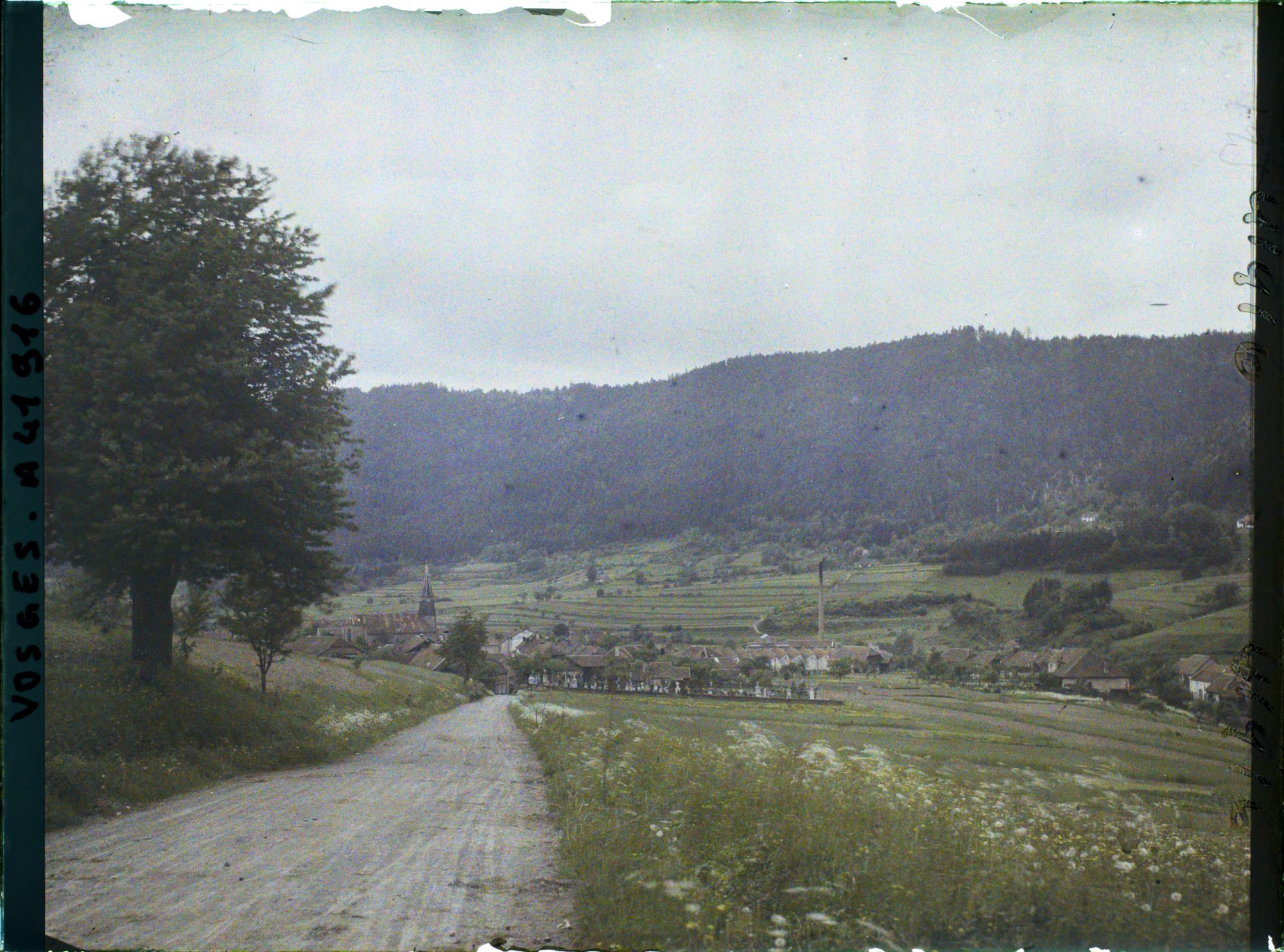 Image représentant France, Raon s/Plaine, Vue Gle du Village