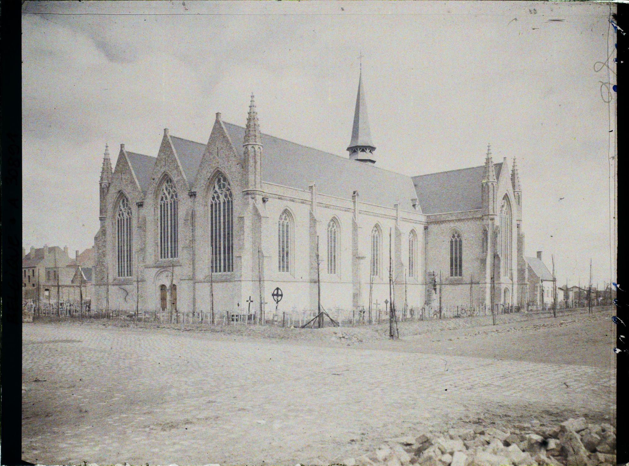 Image représentant Belgique, Nieuport, Ensemble de l'Eglise