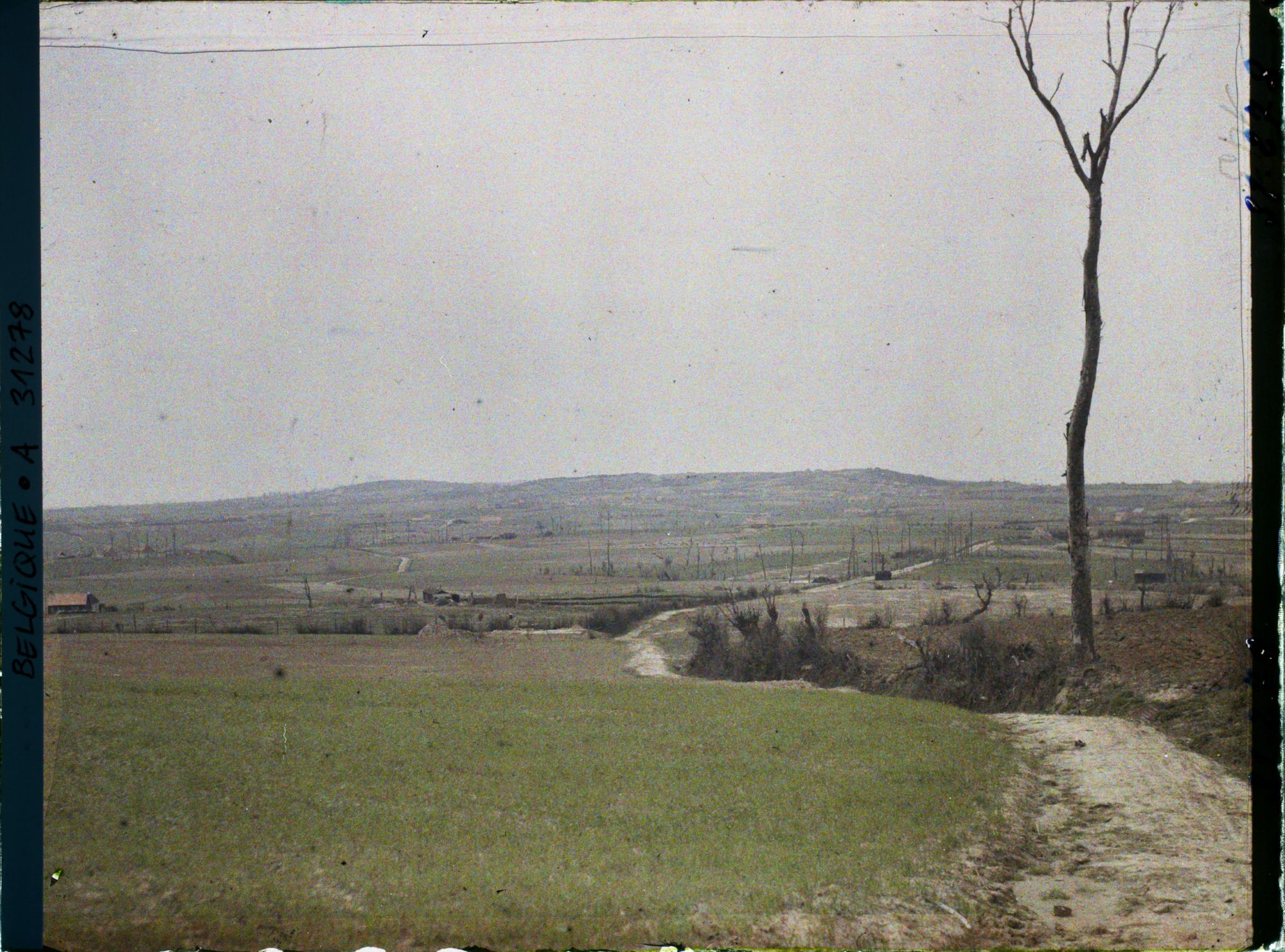 Image représentant Belgique, Kemmel, Le Mont Rouge vu du Kemmel