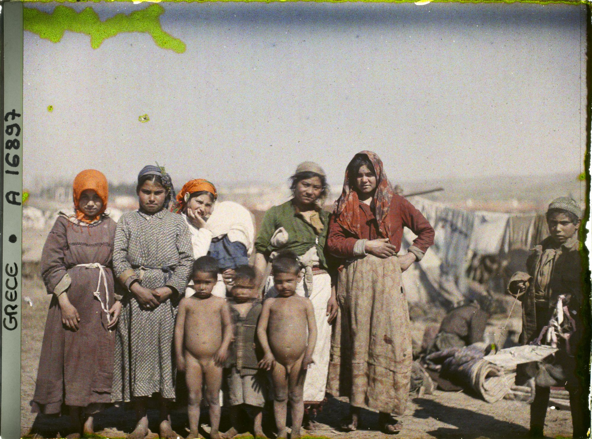 Image représentant Grèce, Salonique, Groupe de tziganes