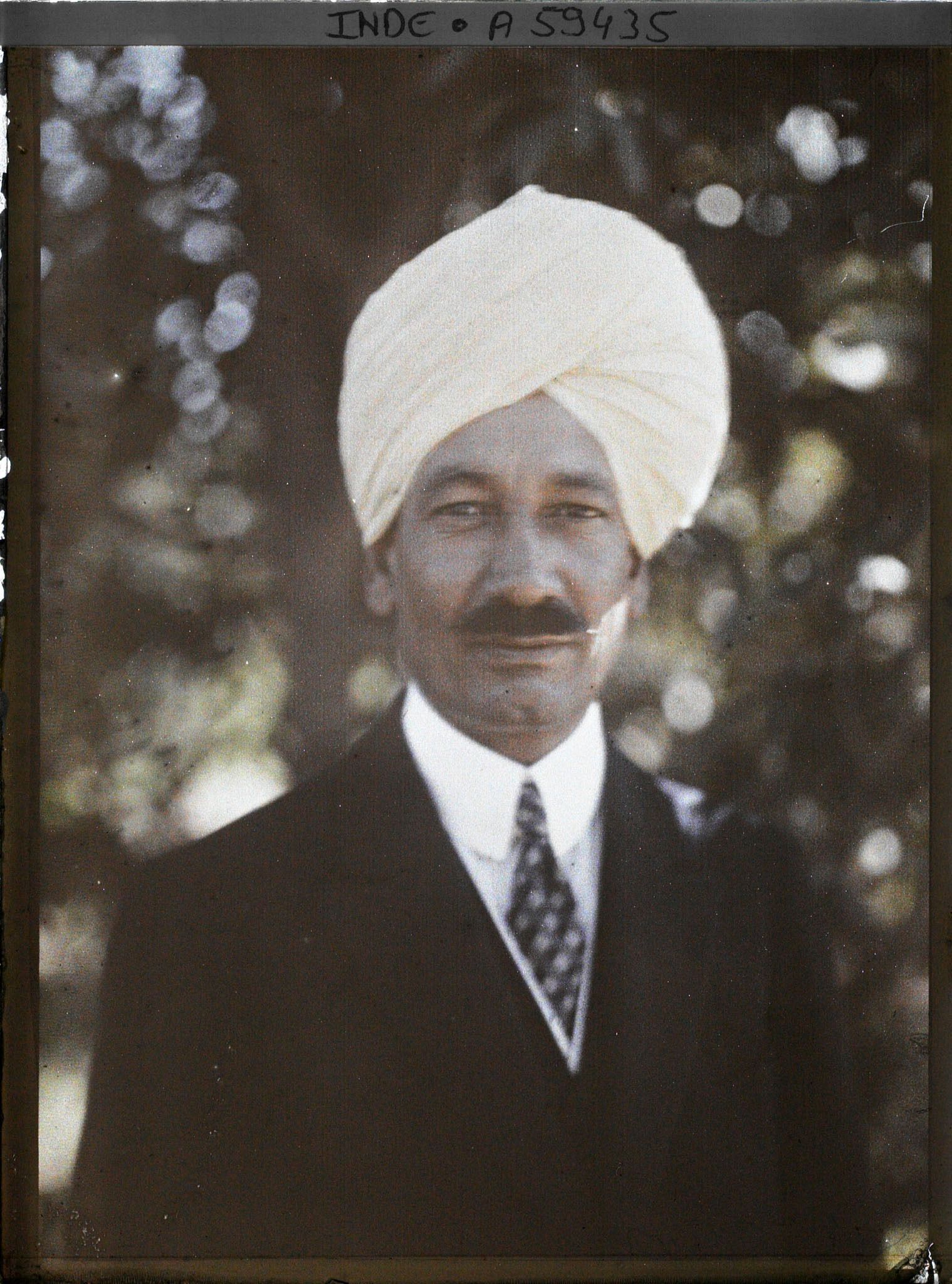 Image représentant Portrait du maharajah de Malerkotla