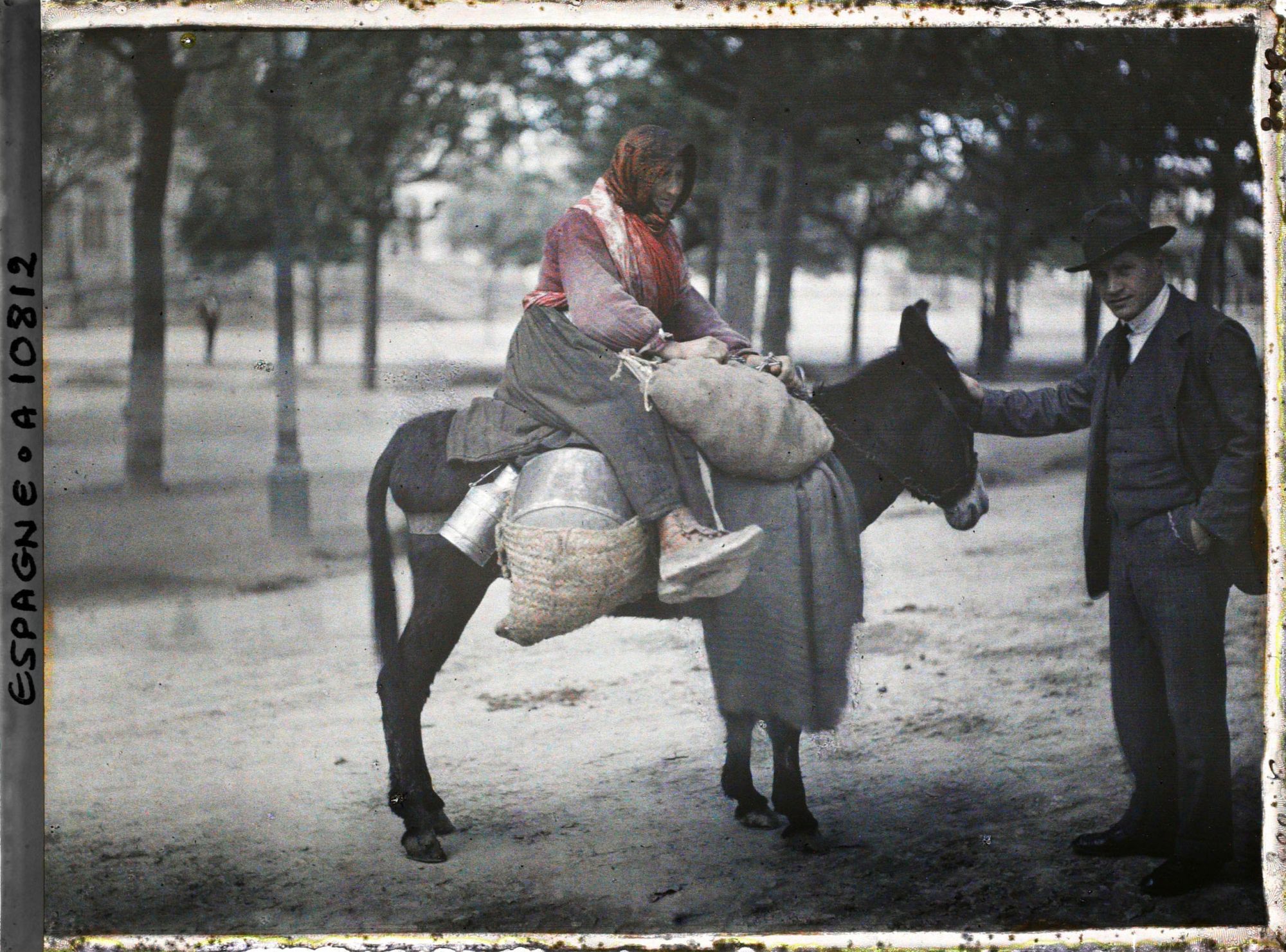 Image représentant Espagne, La Corogne, L'âne et la laitière