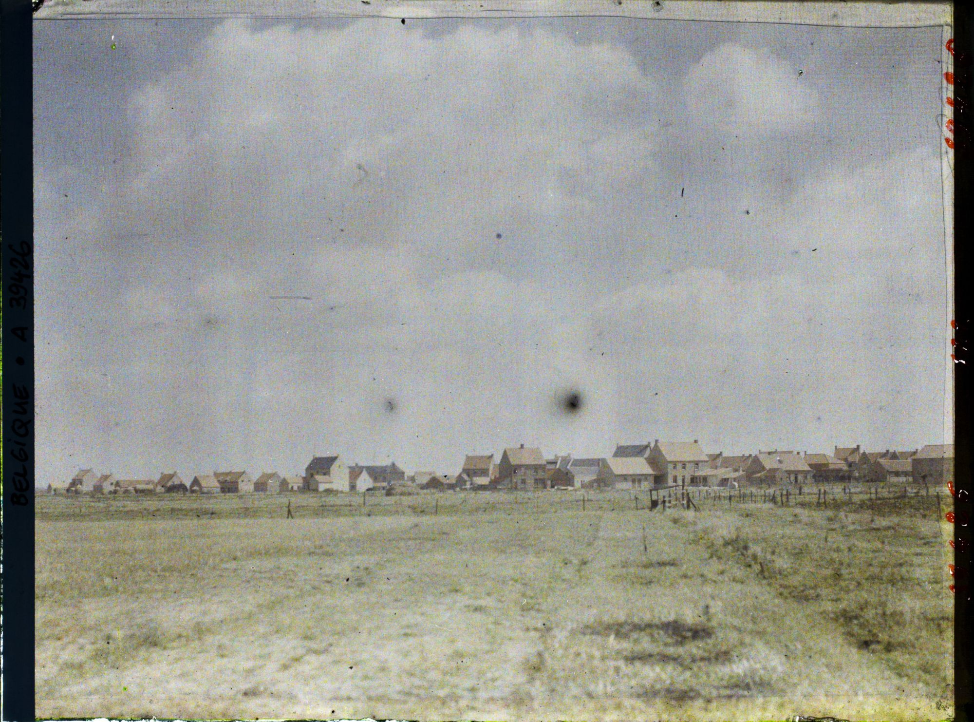 Image représentant Belgique, Poelcapelle, Vue générale du Village Sud Ouest