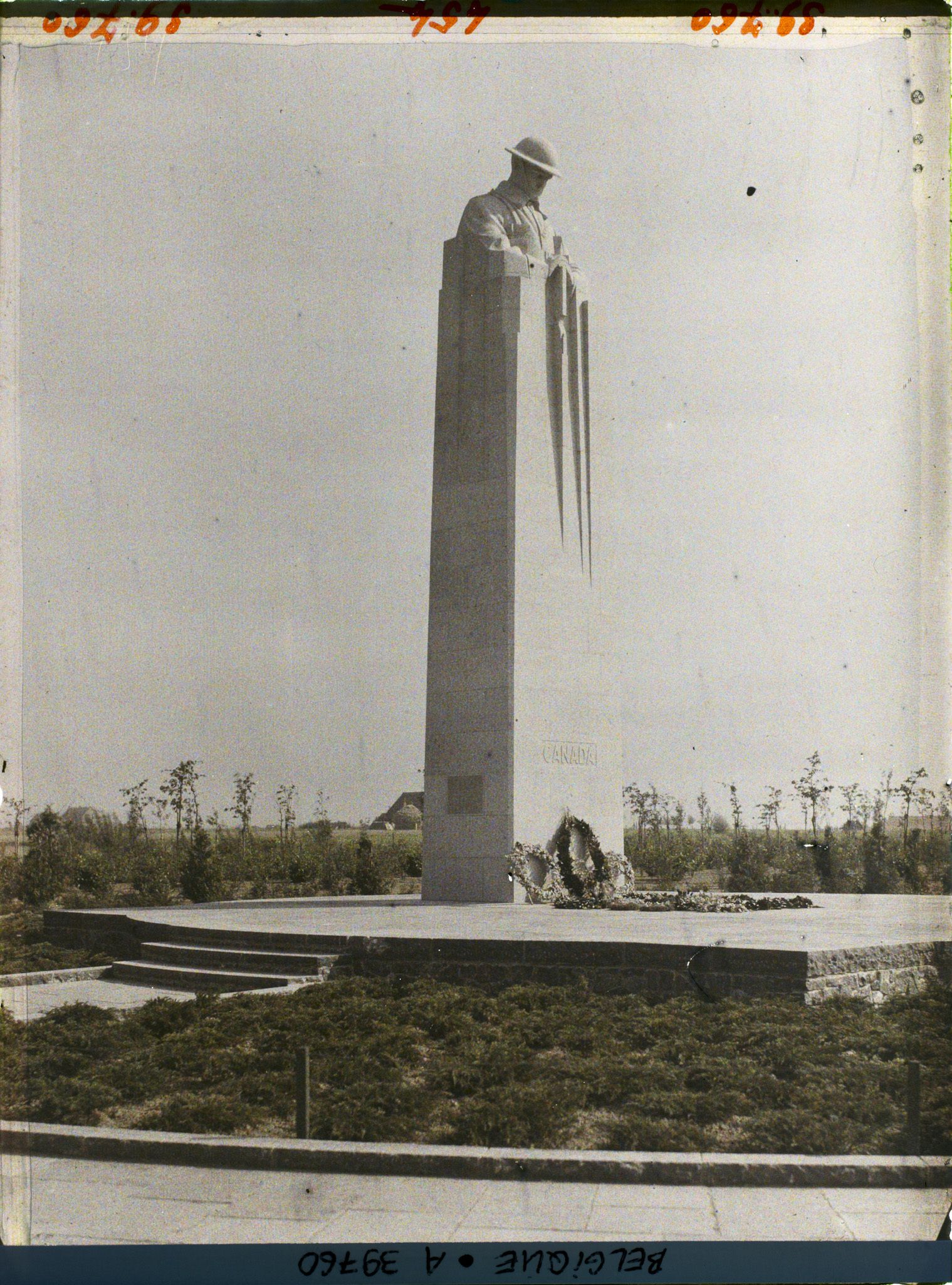 Image représentant Belgique, St Julien, Monument des Canadiens tués à l'attaque des 22, 23, 24 Avril 1915