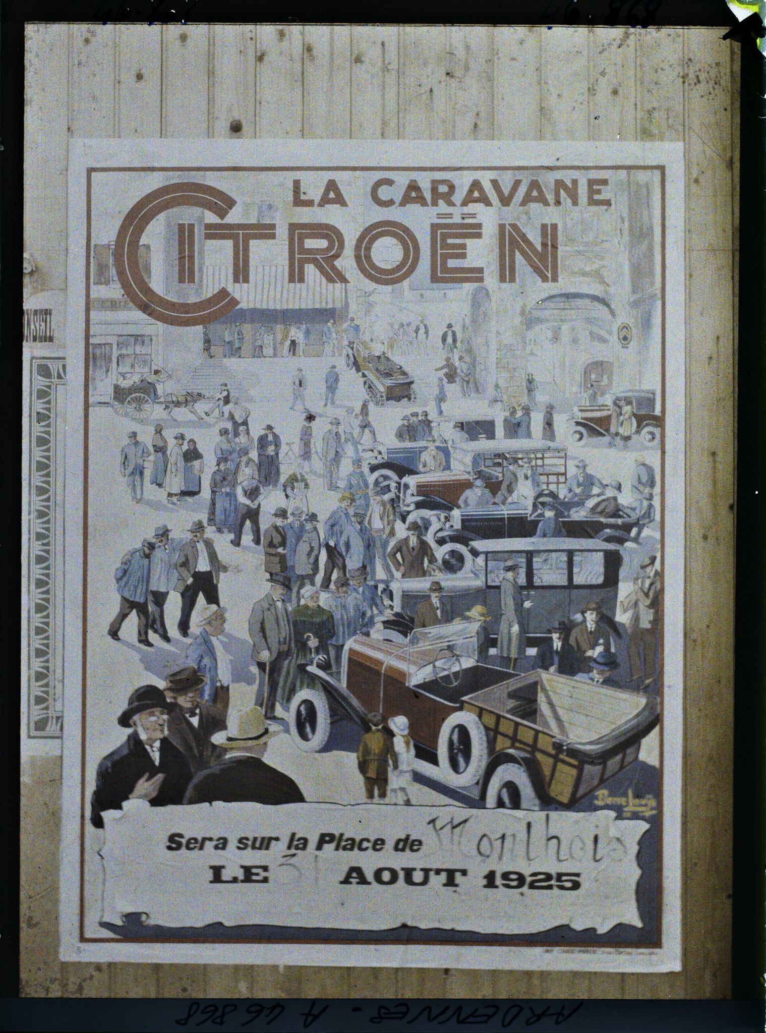 Image représentant Affiche La Caravane Citroën