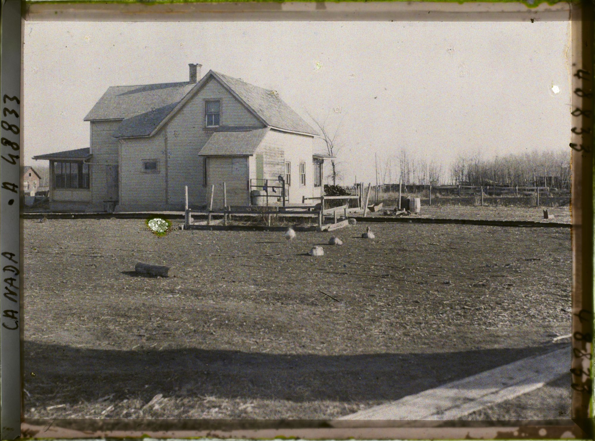 Image représentant Canada, St François Xavier, Une ferme: La 1ère Maison d'habitation