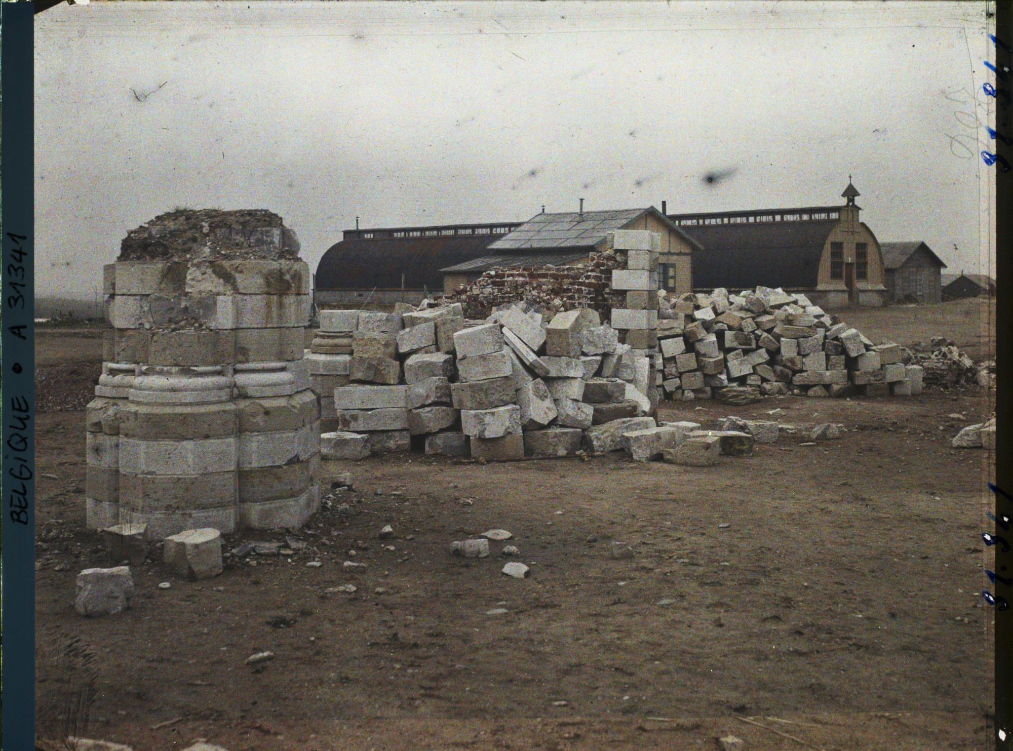 Image représentant Belgique, Passendacle, L'Eglise provisoire
