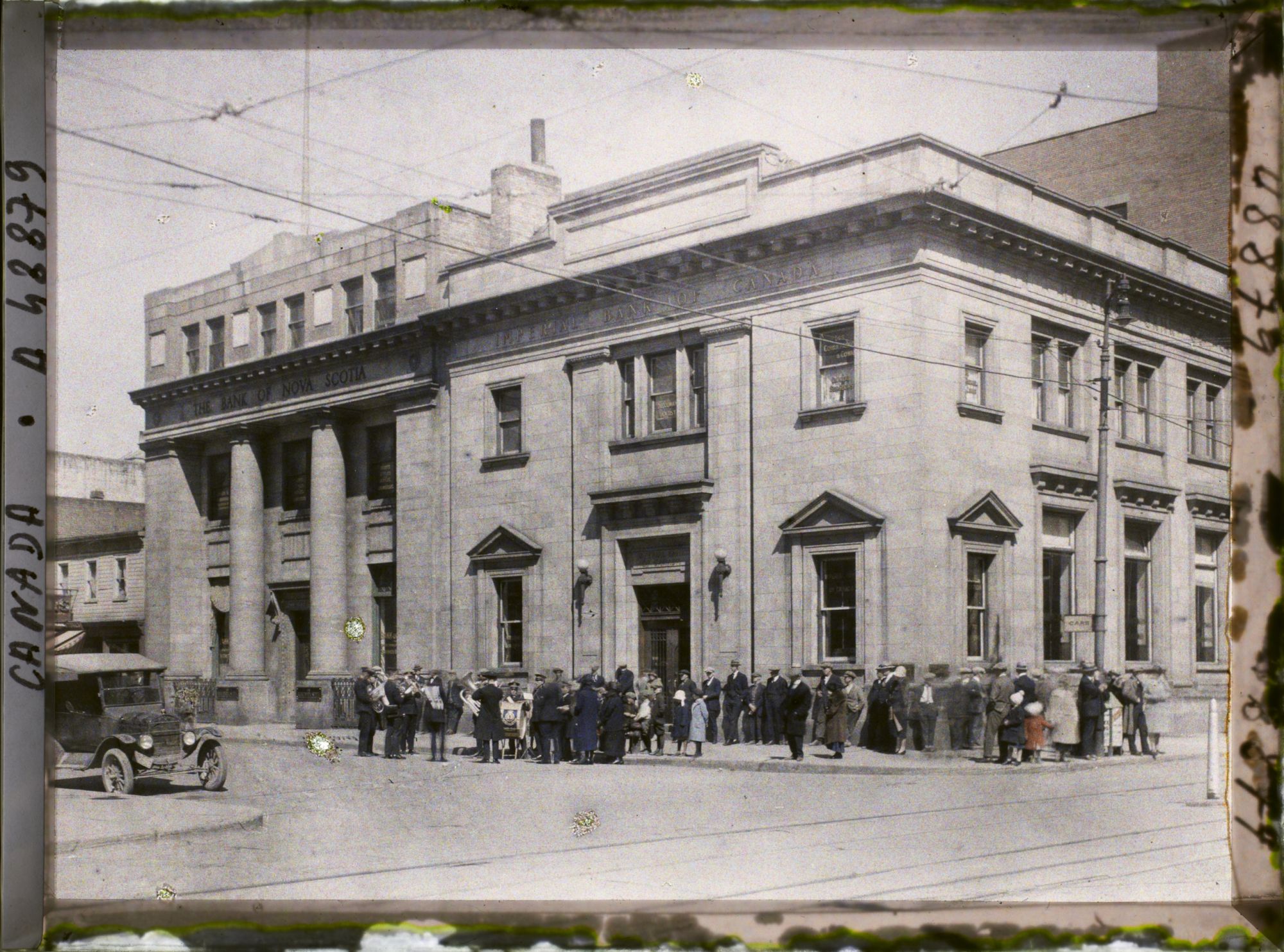 Image représentant Canada, Regina, Réunion dans la rue avec Armée du Salut