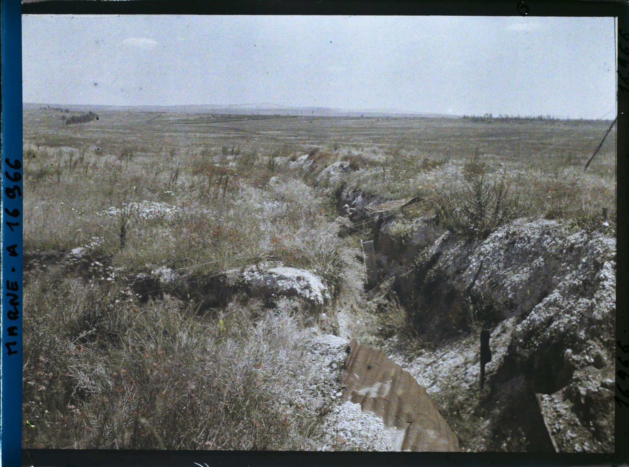 Image représentant France,  Panorama sur les monts de Champagne