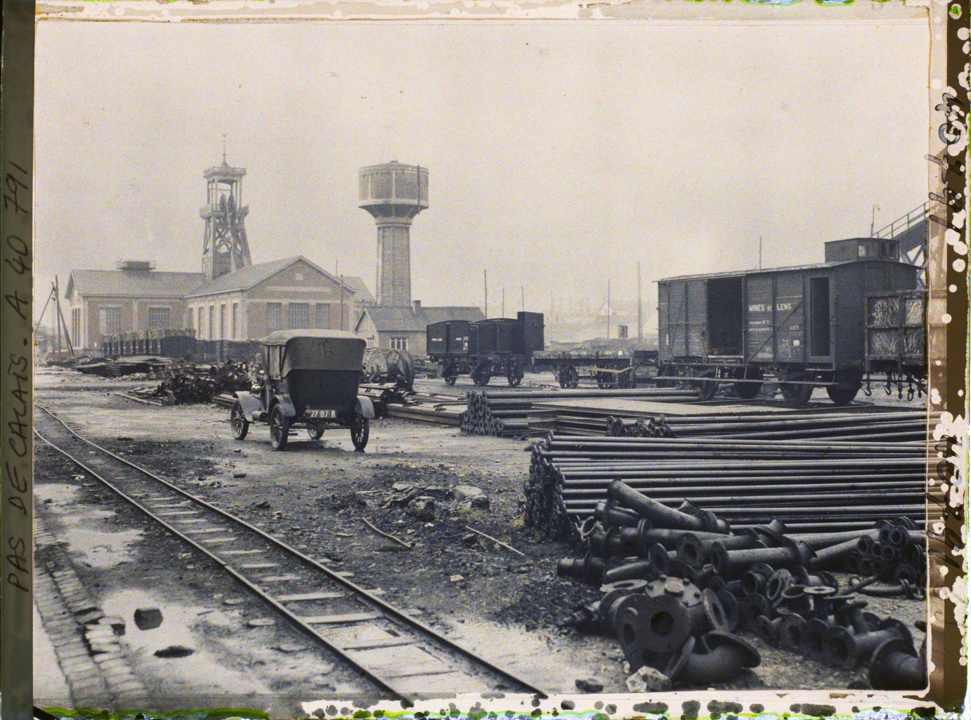 Image représentant France, Lens, Mine du Grand Condé, puits N° 2
