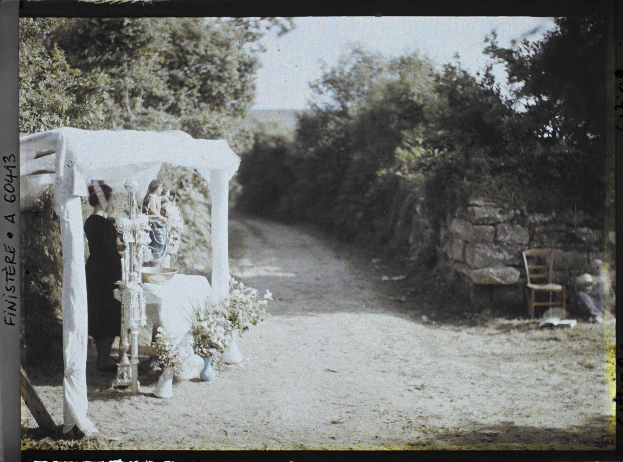 Image représentant Le reposoir de Notre-Dame de Kergoat sur le parcours de la Grande Troménie