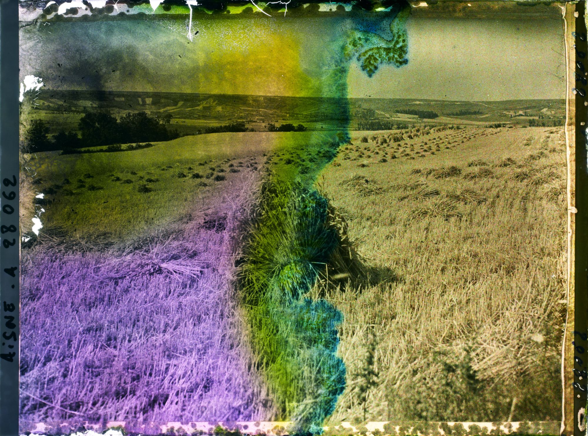Image représentant France, Beaurieux, Panorama des hauteurs de Beaurieux vers Oulches, Craonelle et le Chemin des Dames