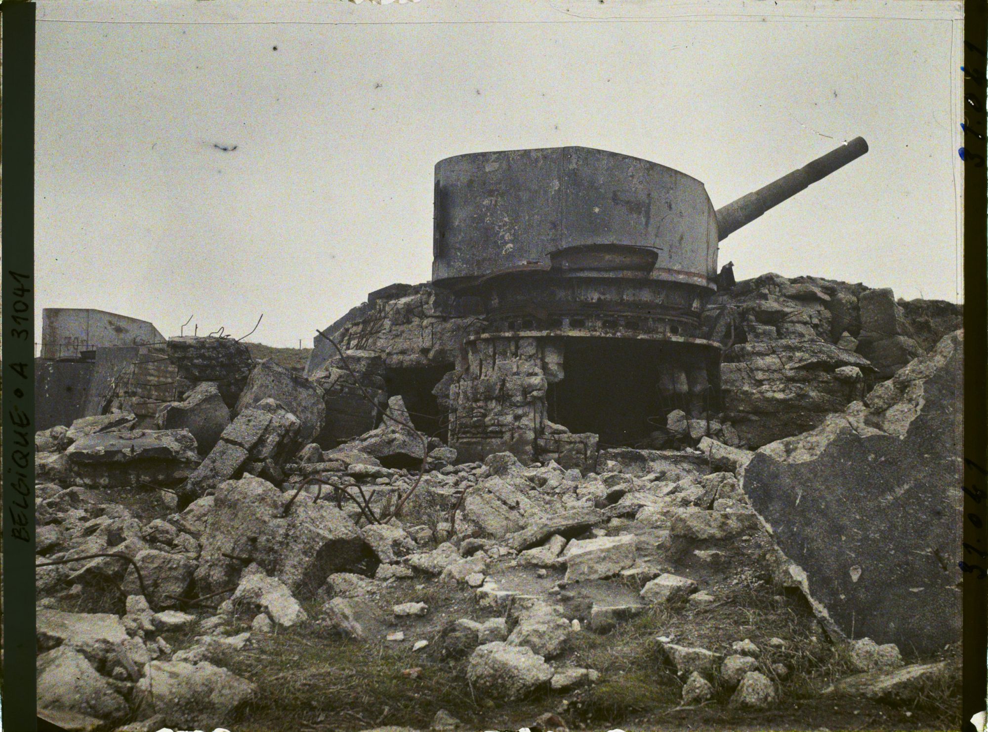 Image représentant Belgique, Zeebrugge, Une pièce de la batterie de Friedrichsart