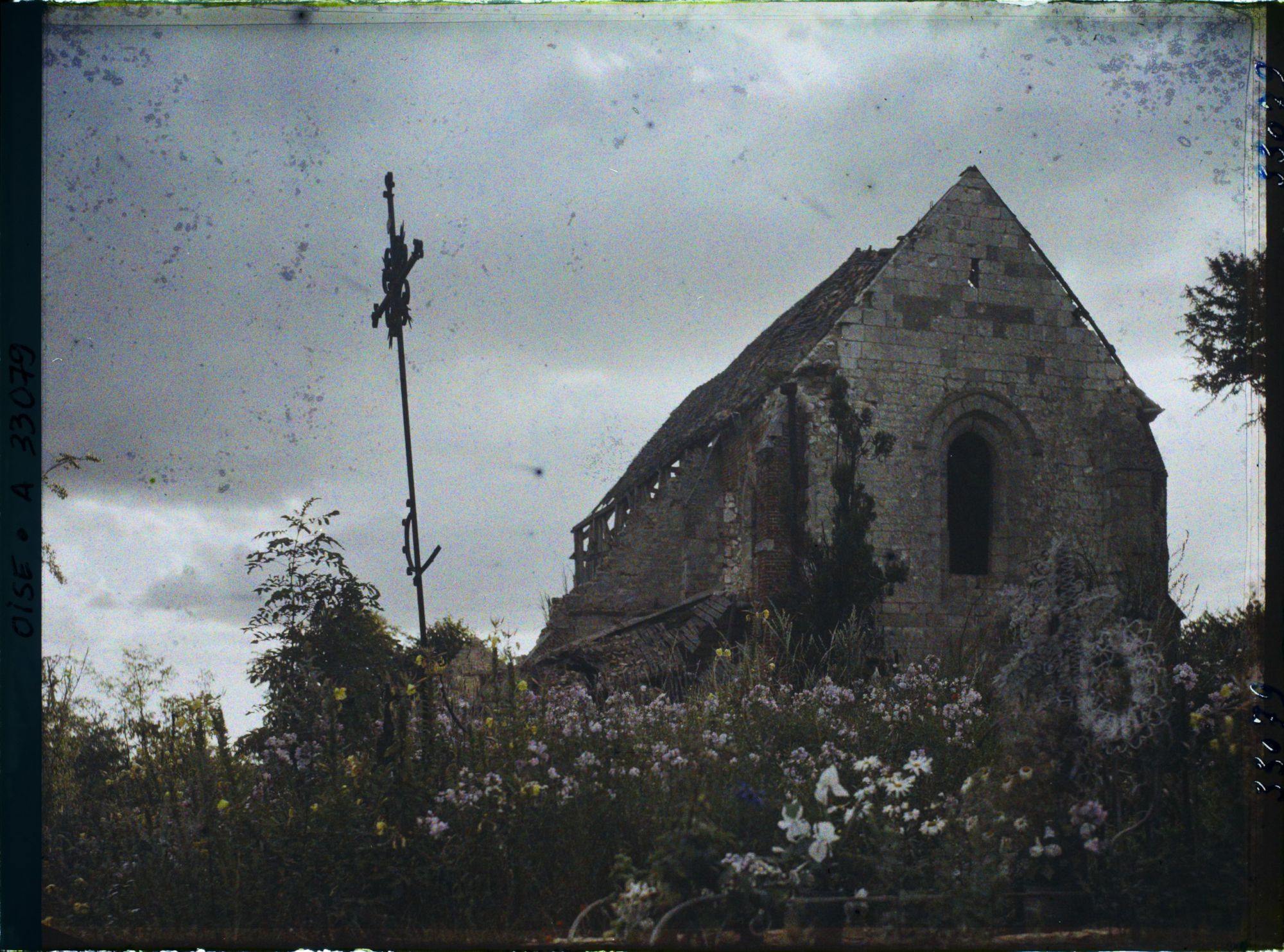 Image représentant France, Boulogne la Grasse, Abside de l'Eglise