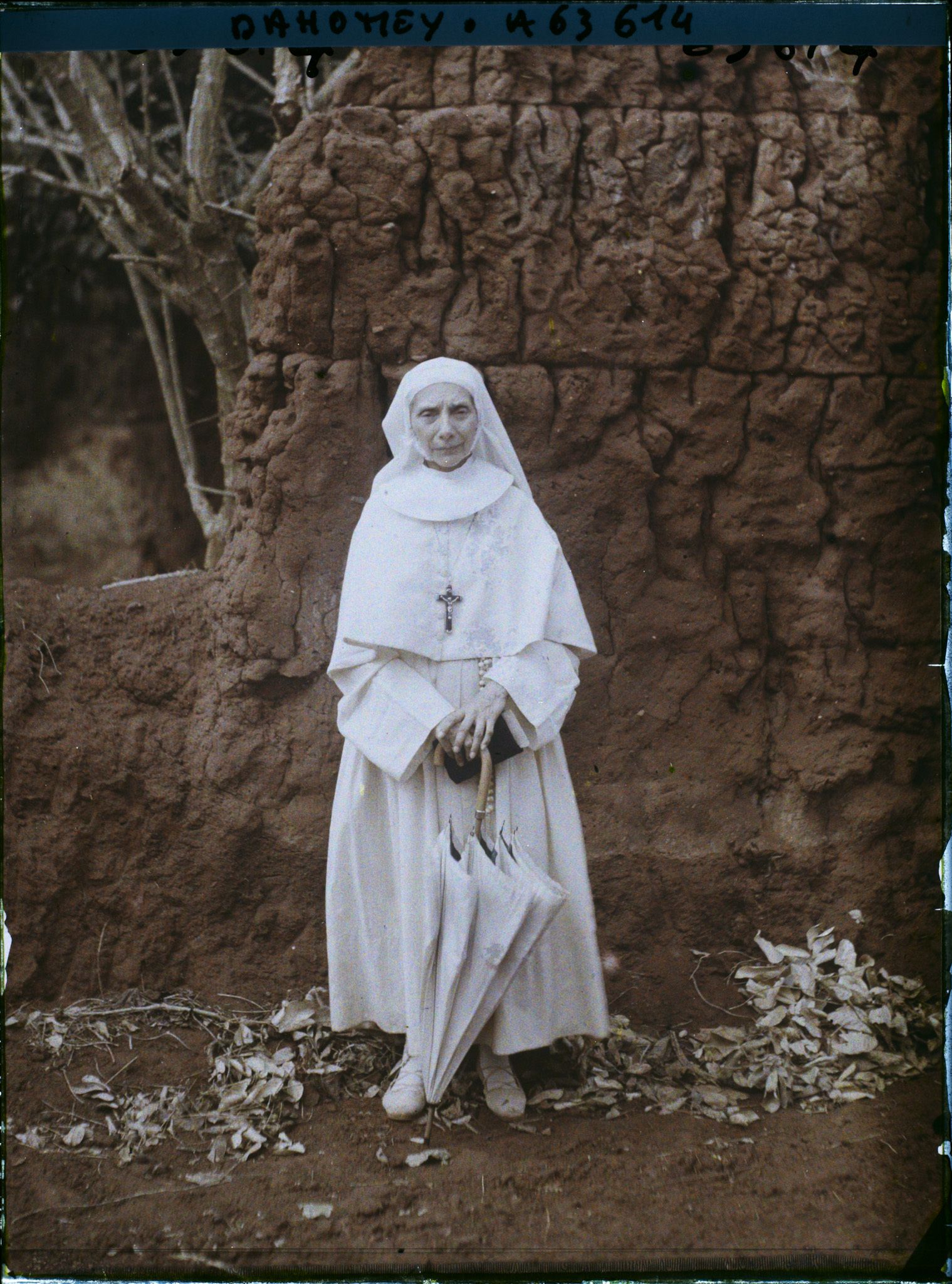 Image représentant Portrait de la mère Mélanie, supérieure de la mission catholique