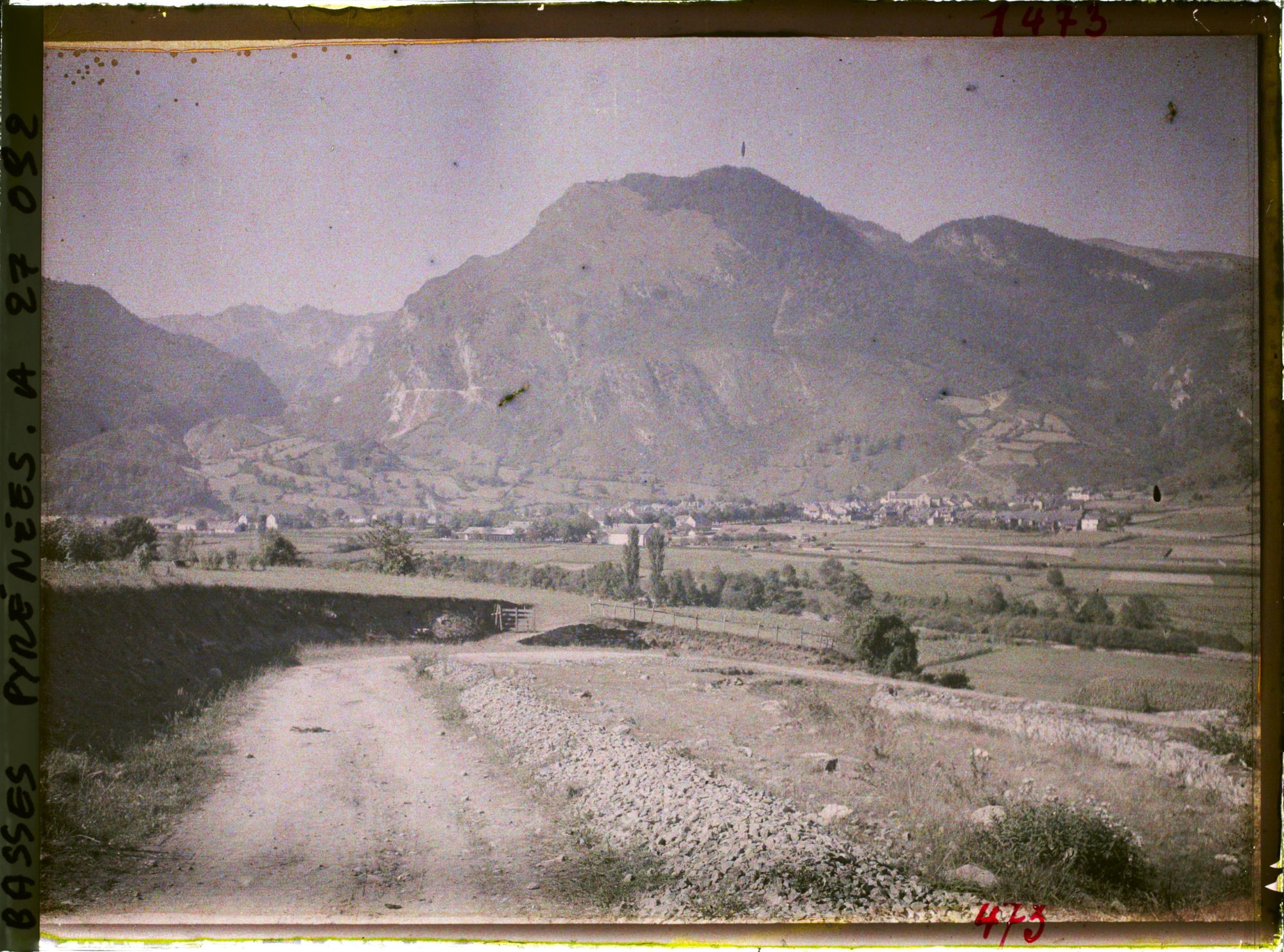 Image représentant France , Vallée D'Ossau, Panorama