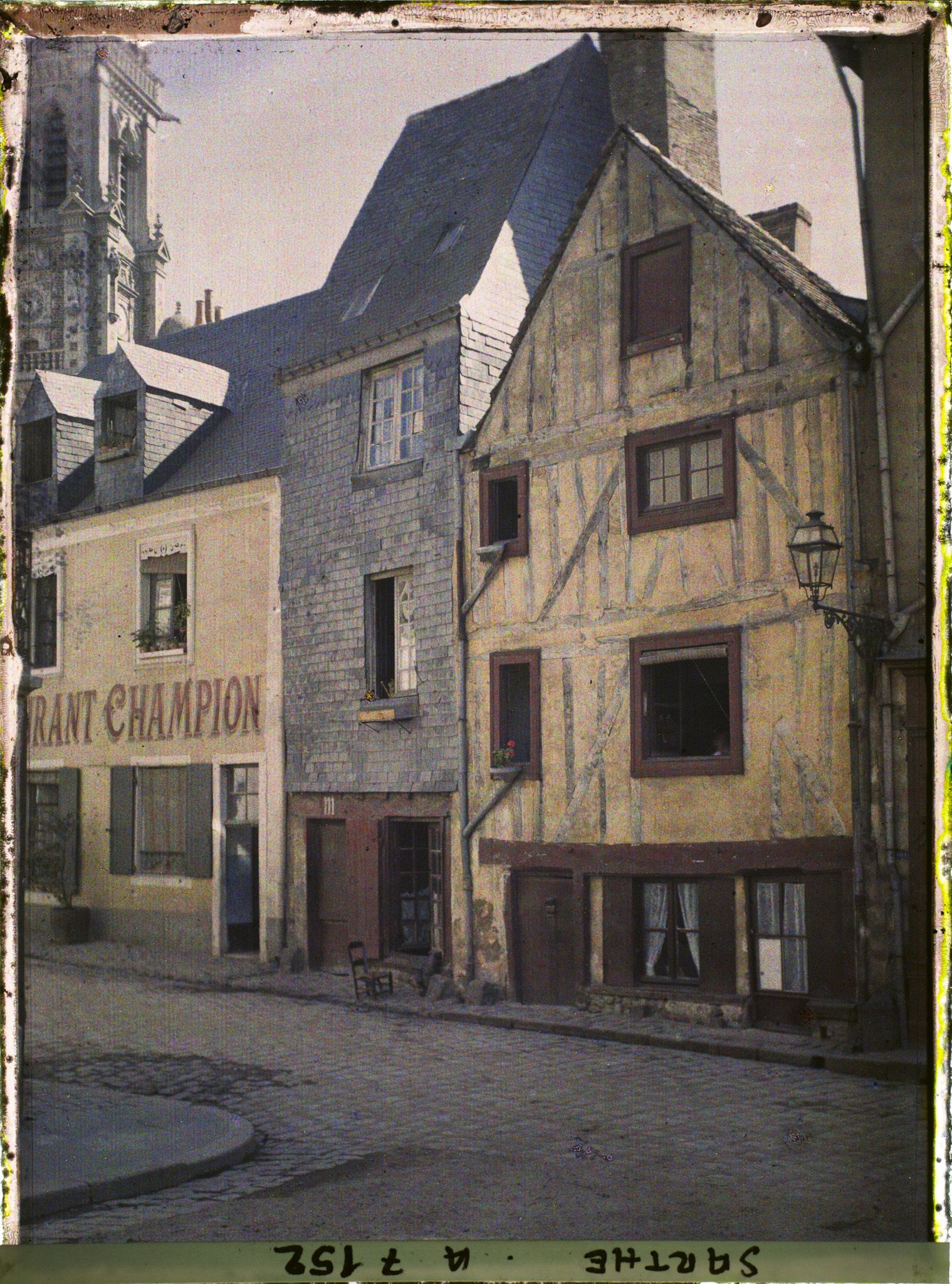 Image représentant La rue de la Porte Saine-Anne