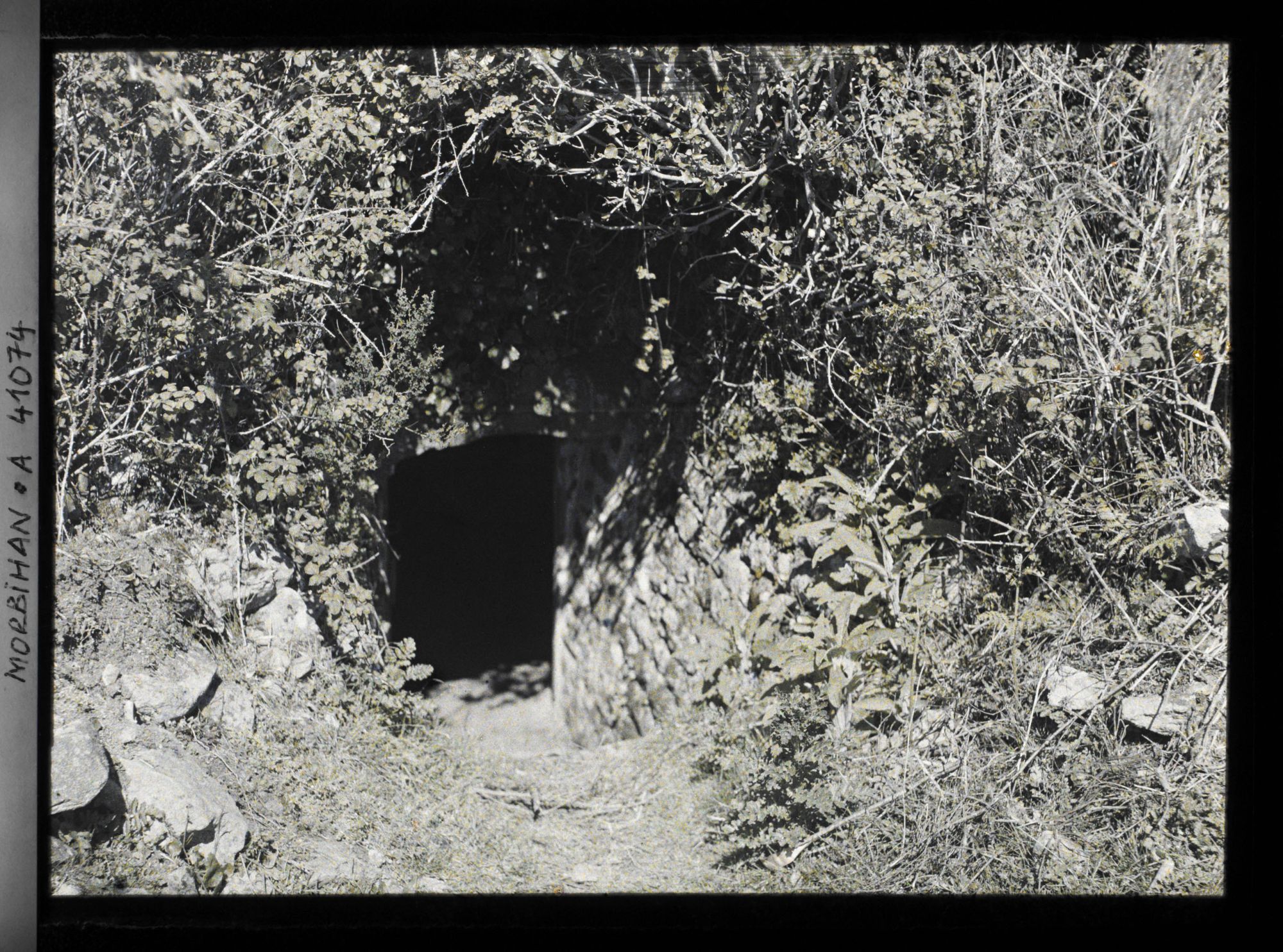 Image représentant L'entrée du tumulus de Gavrinis